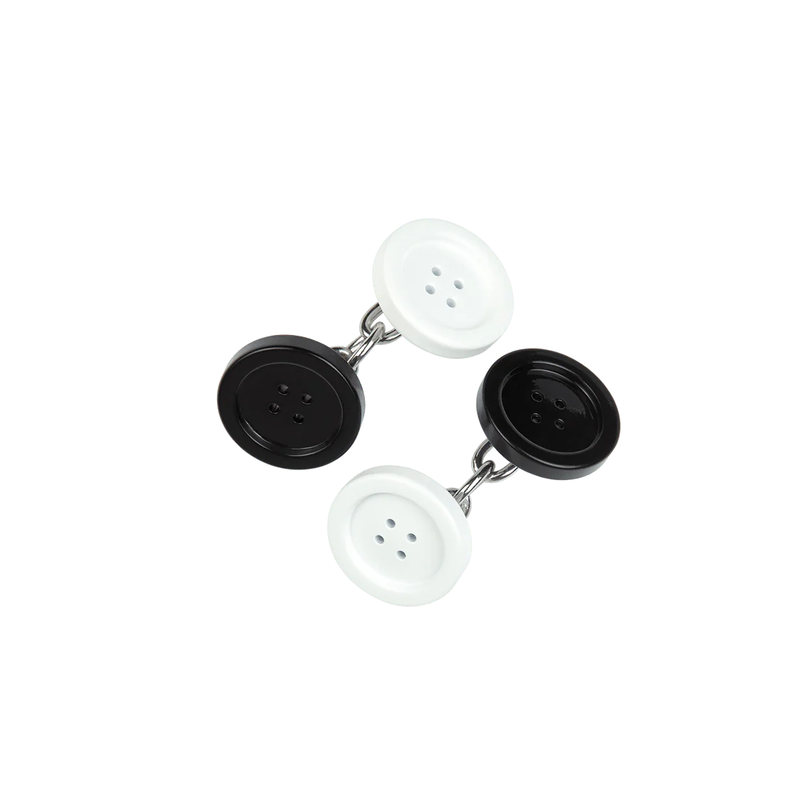 Black and White Cufflinks - Image 3