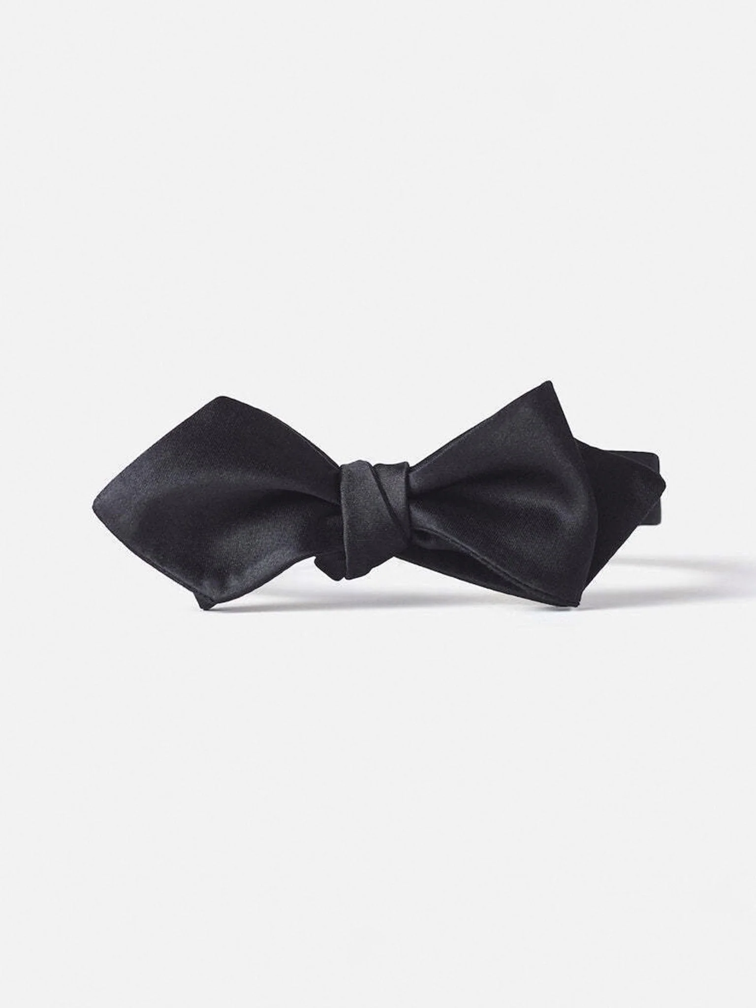 Black Satin Neckwear Swatch - Image 3