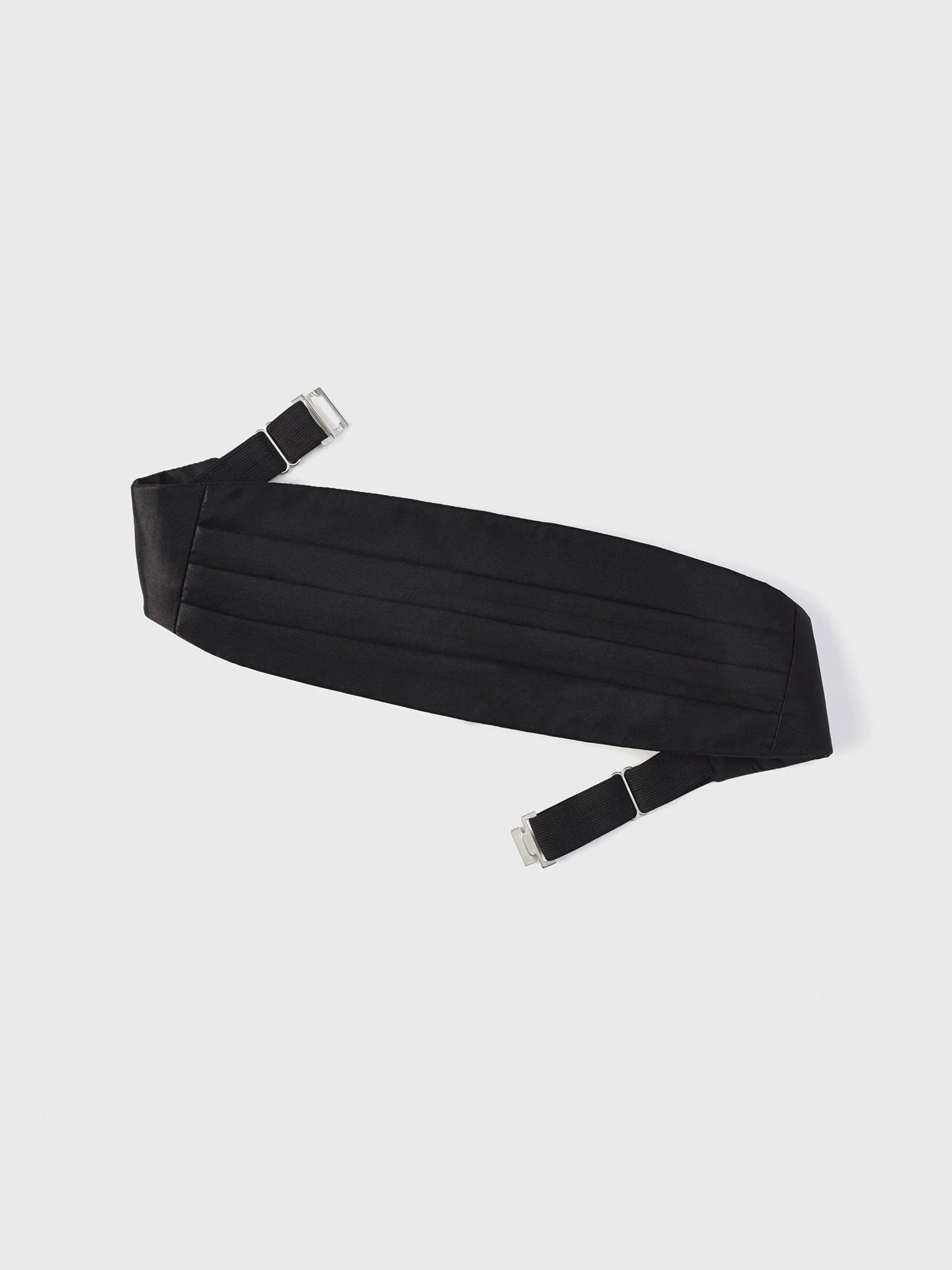 Black Satin Neckwear Swatch - Image 5