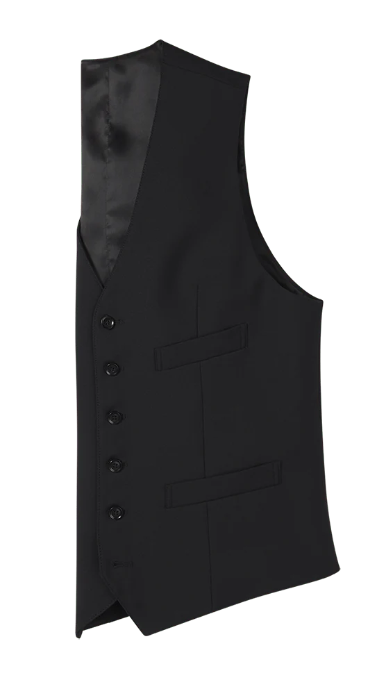 Black Suit Vest - Image 6