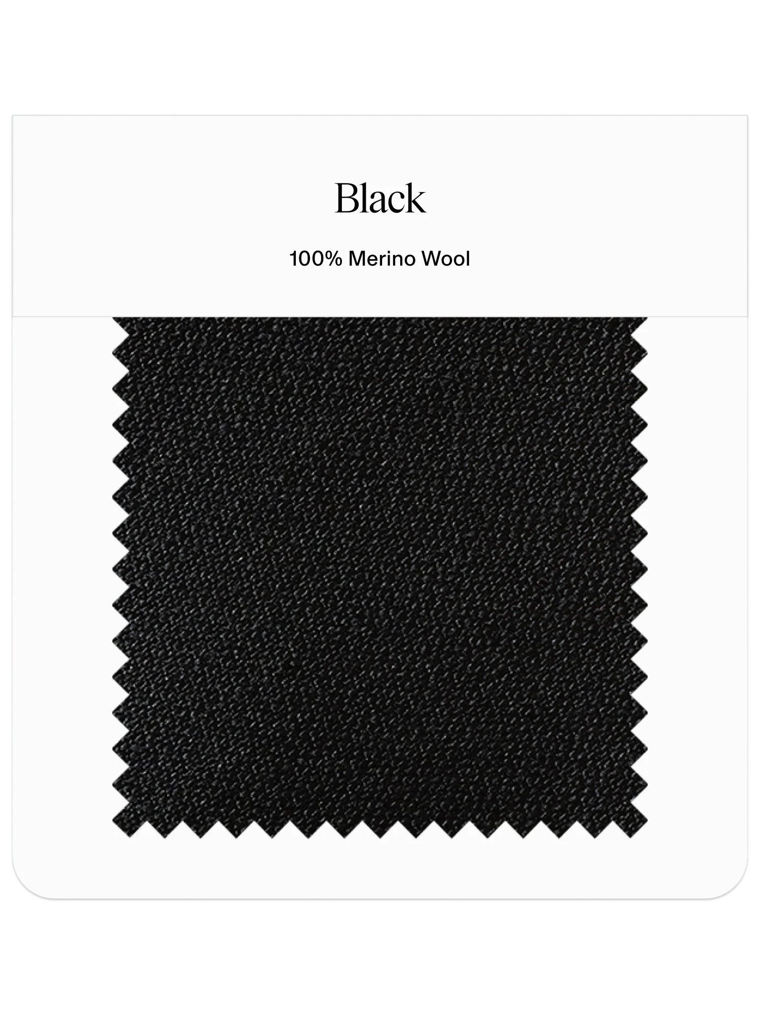 Black Suit/Tuxedo Swatch