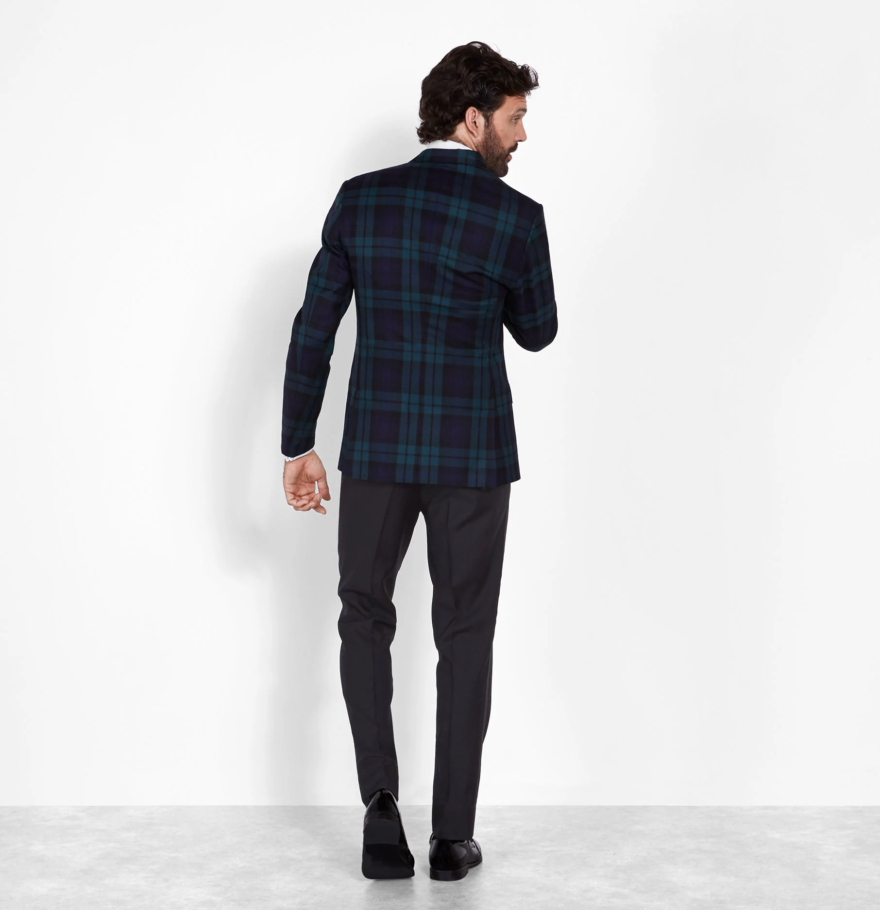 Black & Tartan Tuxedo - Image 4
