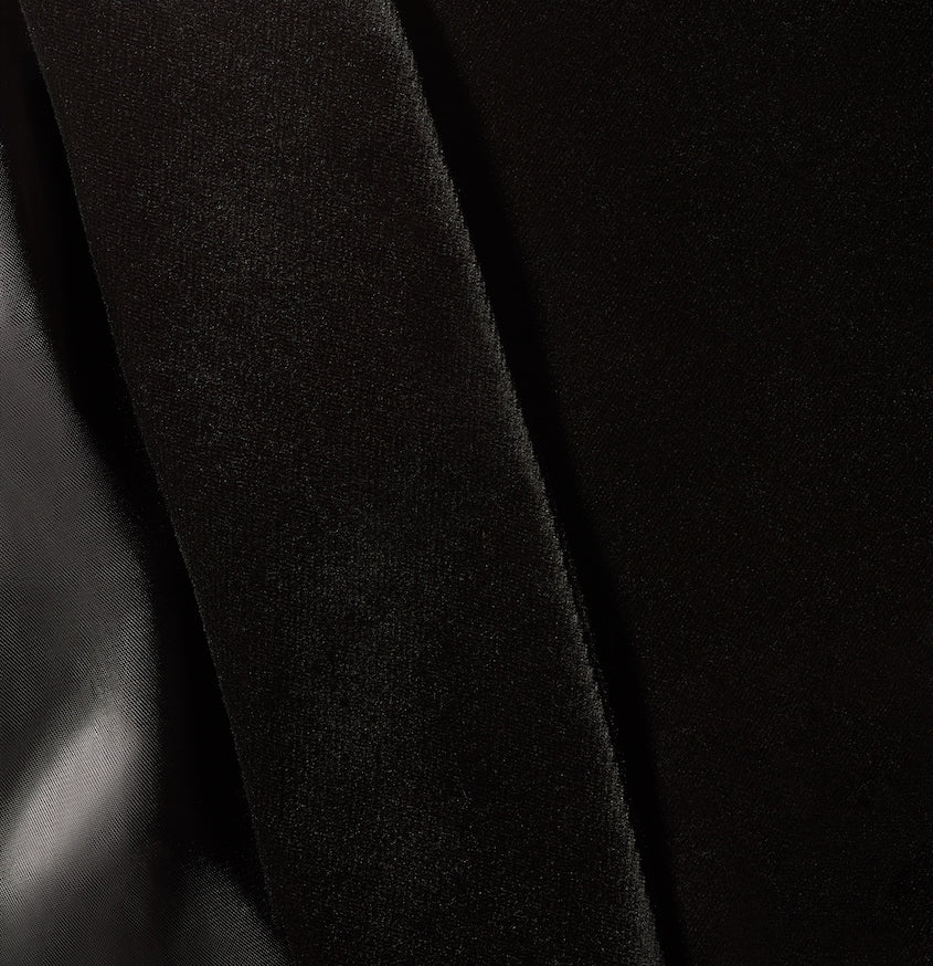 Black Velvet Tuxedo Jacket - Image 7