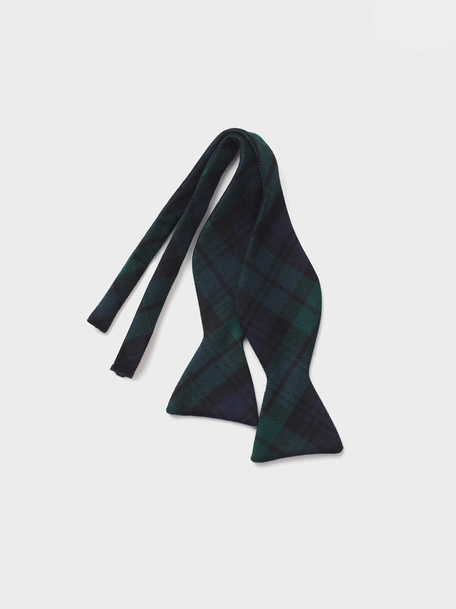 Black Watch Tartan Bow Tie - Image 2