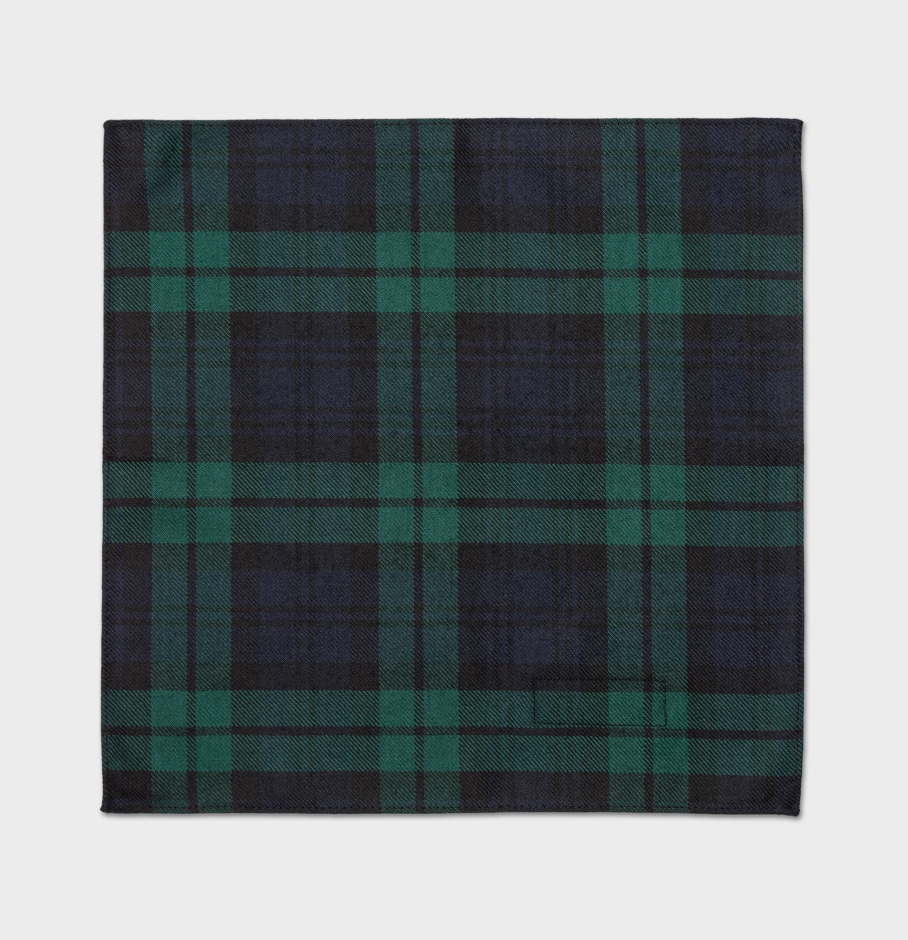 Black Watch Tartan Pocket Square - Image 2