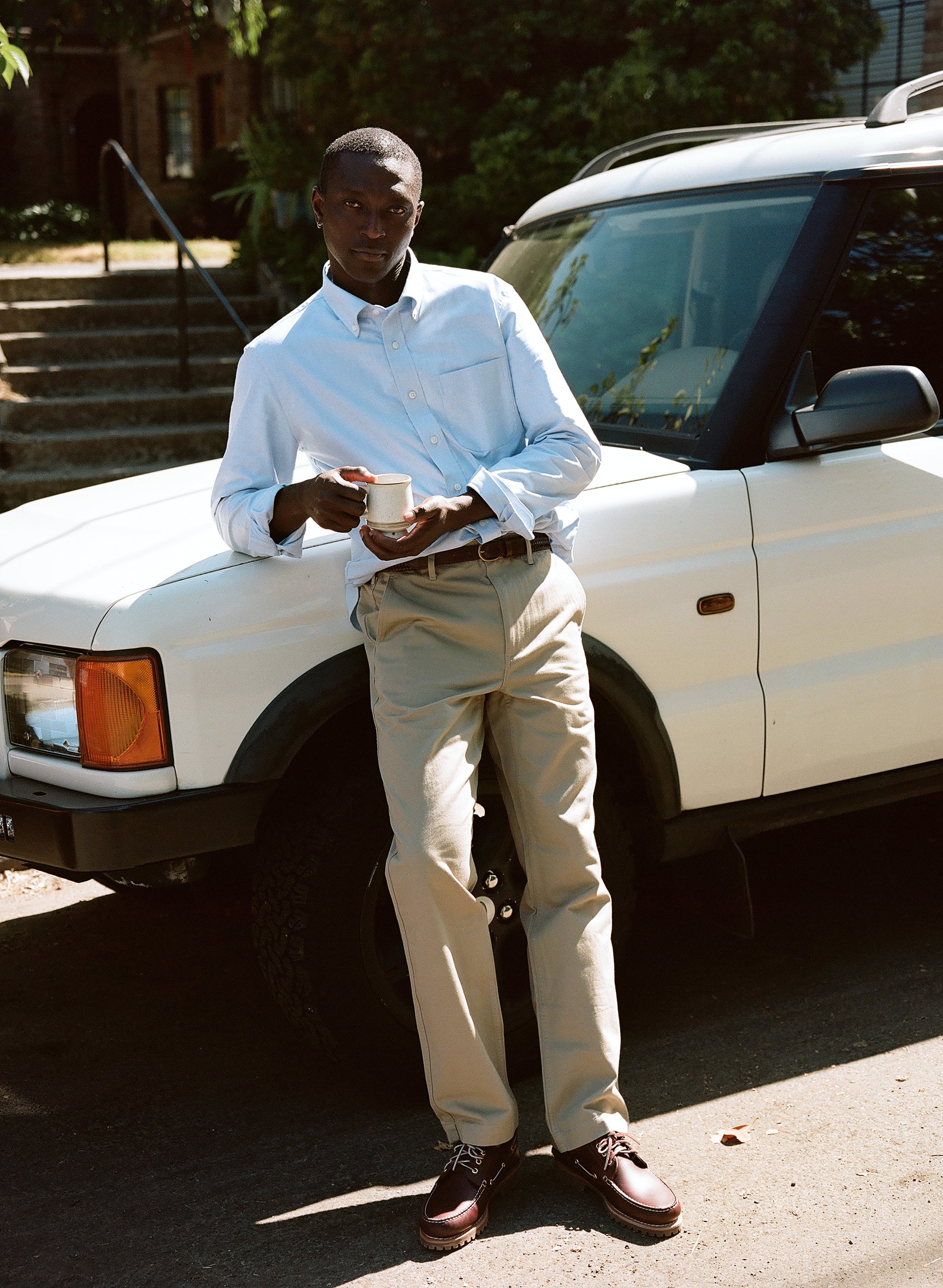 Blue Oxford Shirt - Image 5
