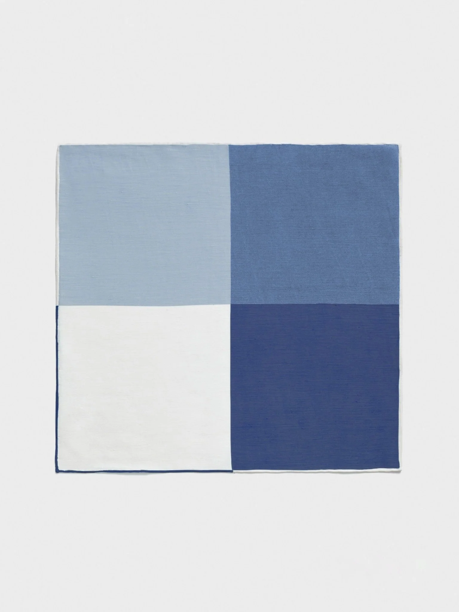 Blue Quad Pocket Square - Image 2
