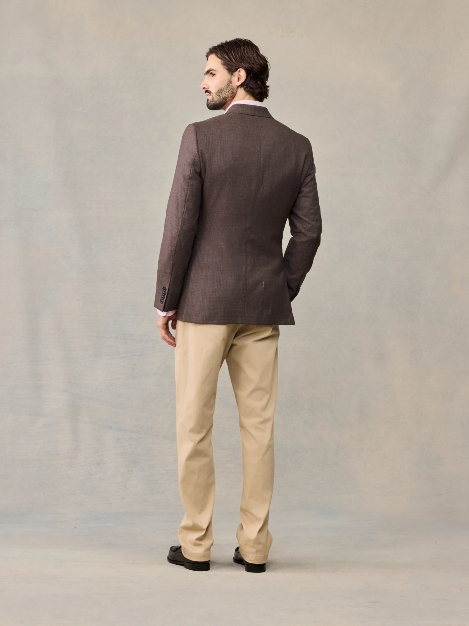 Brown Plaid Sportcoat - Image 3