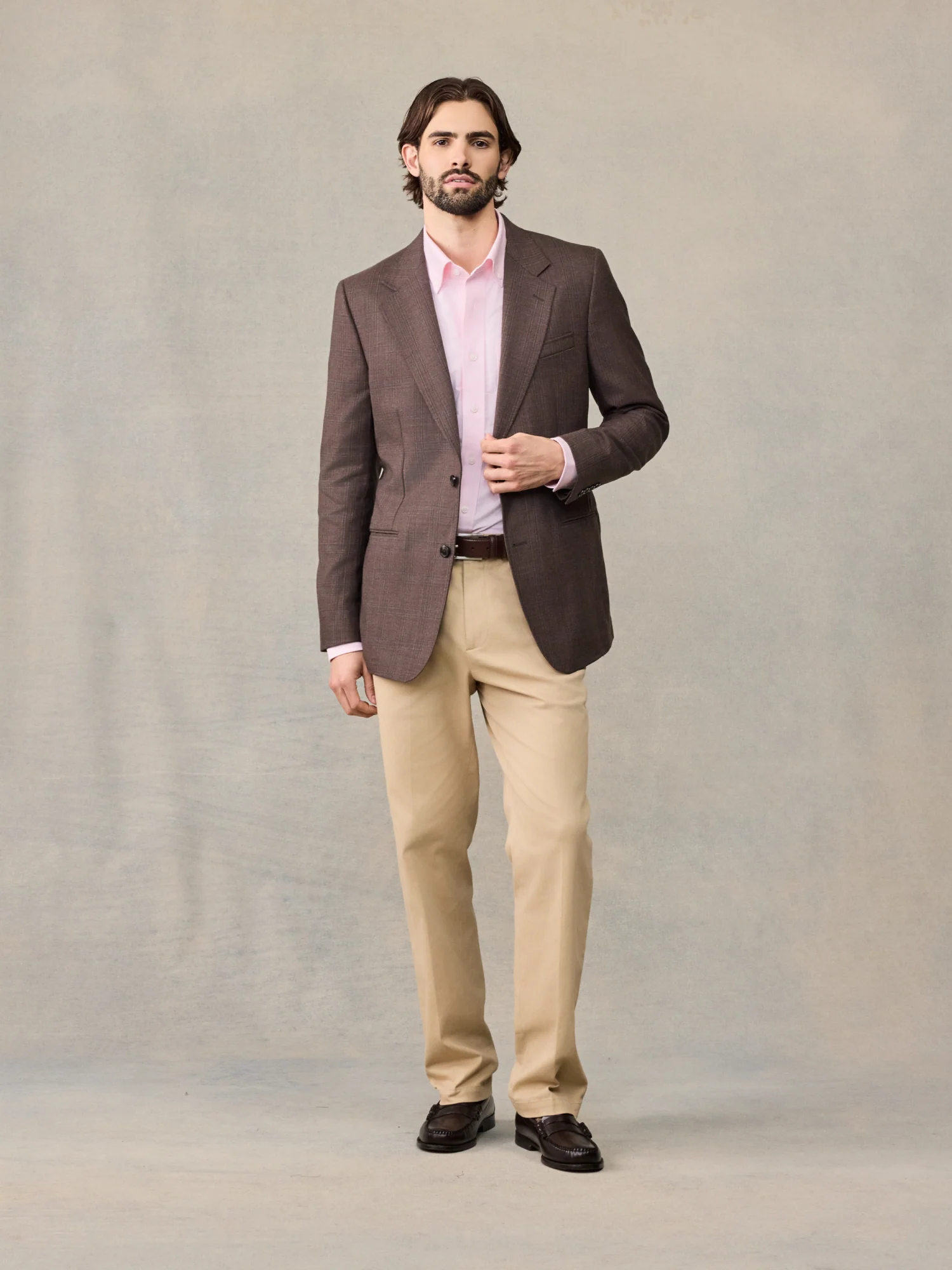 Brown Plaid Sportcoat - Image 4