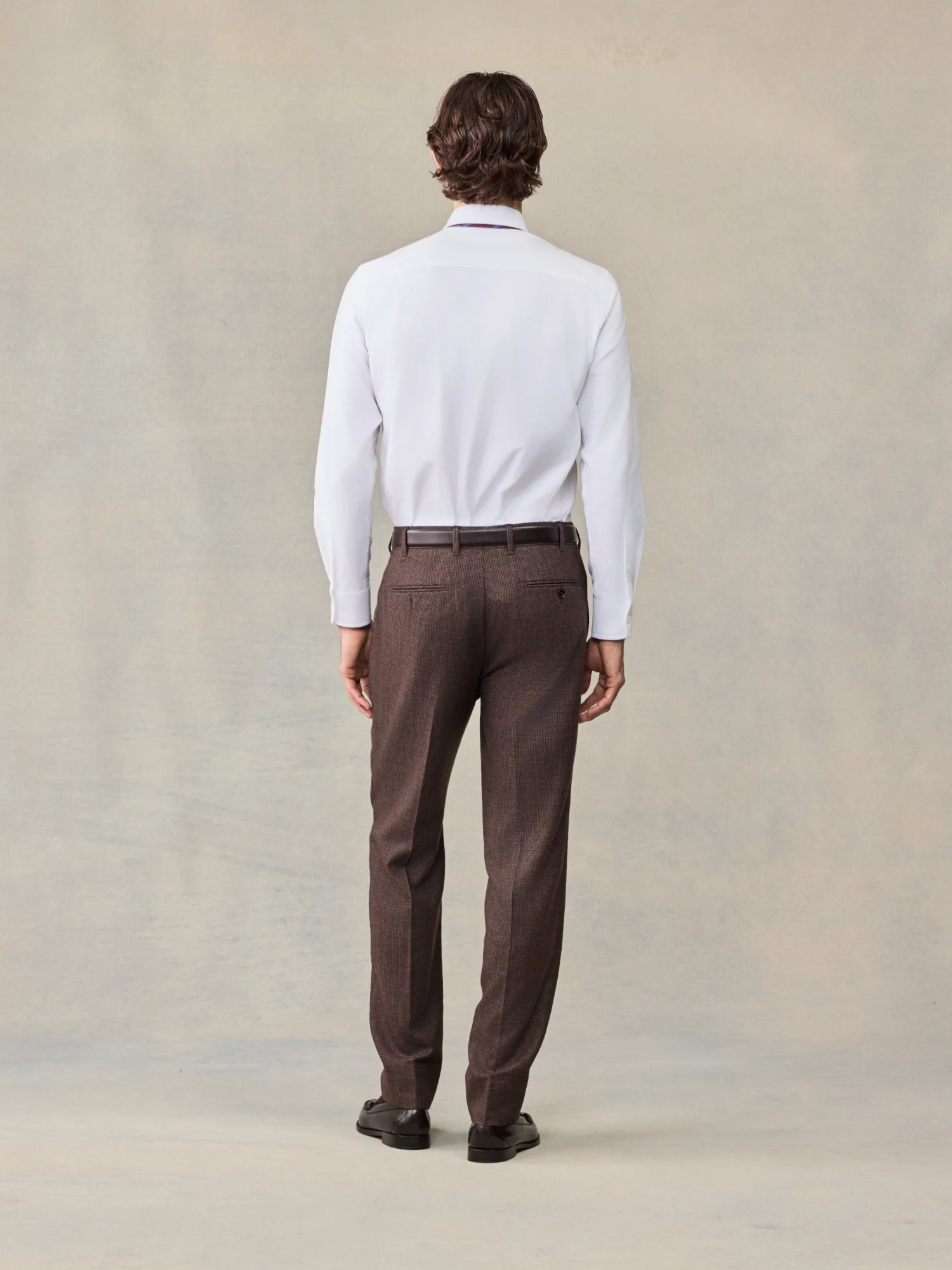Brown Puppytooth Wool Suit - Image 6