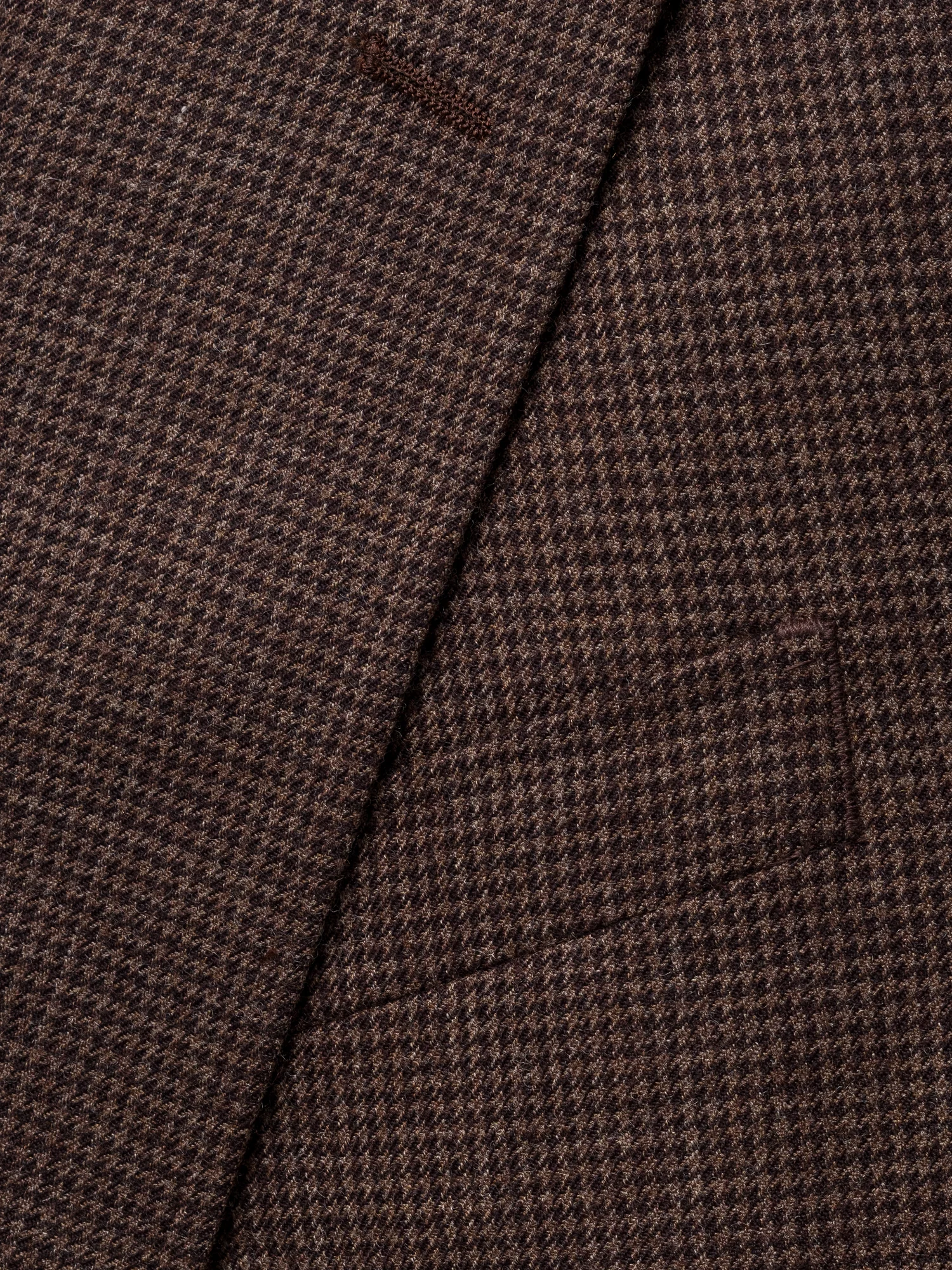 Brown Puppytooth Wool Suit - Image 9