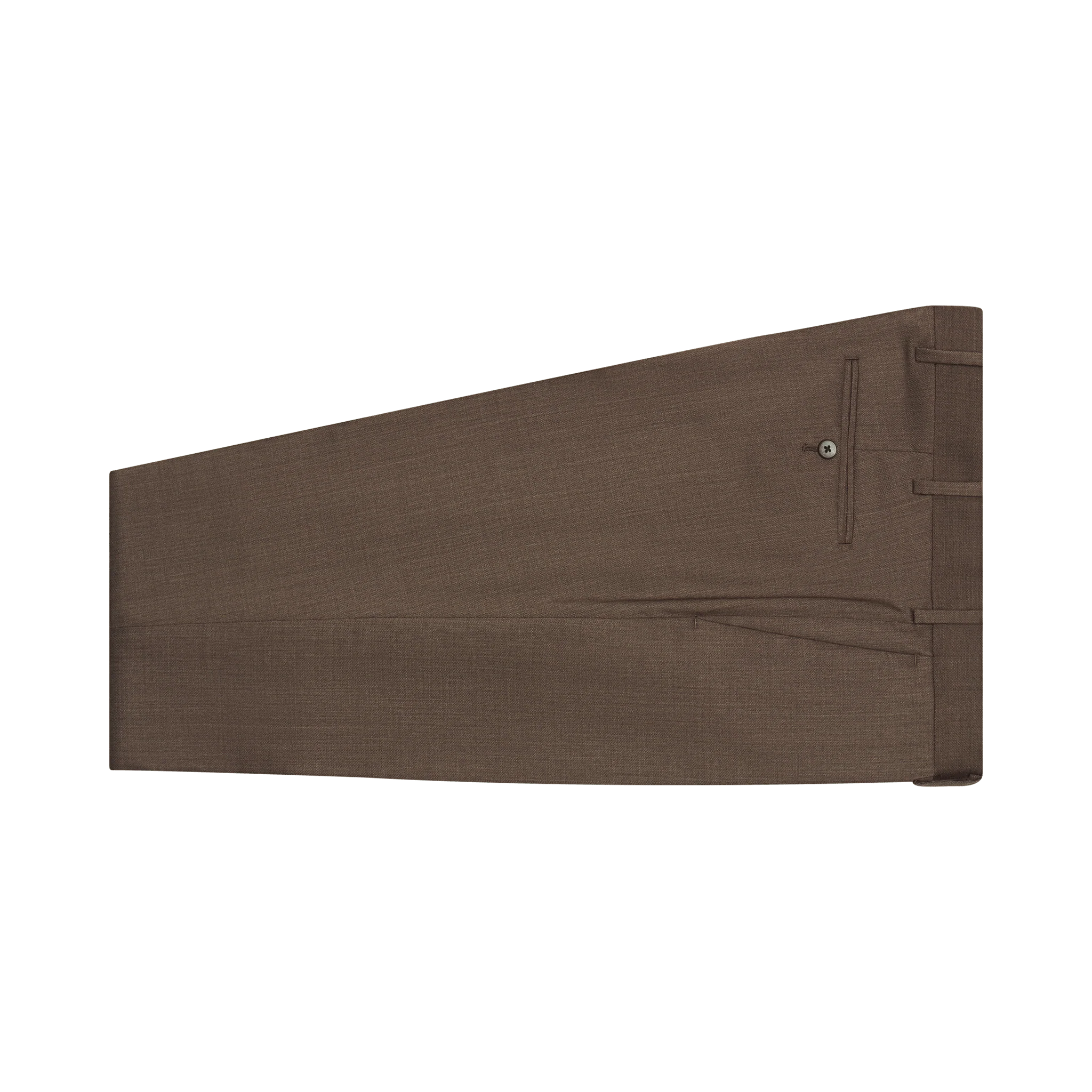 Brown Suit Pants - Slim - Image 6