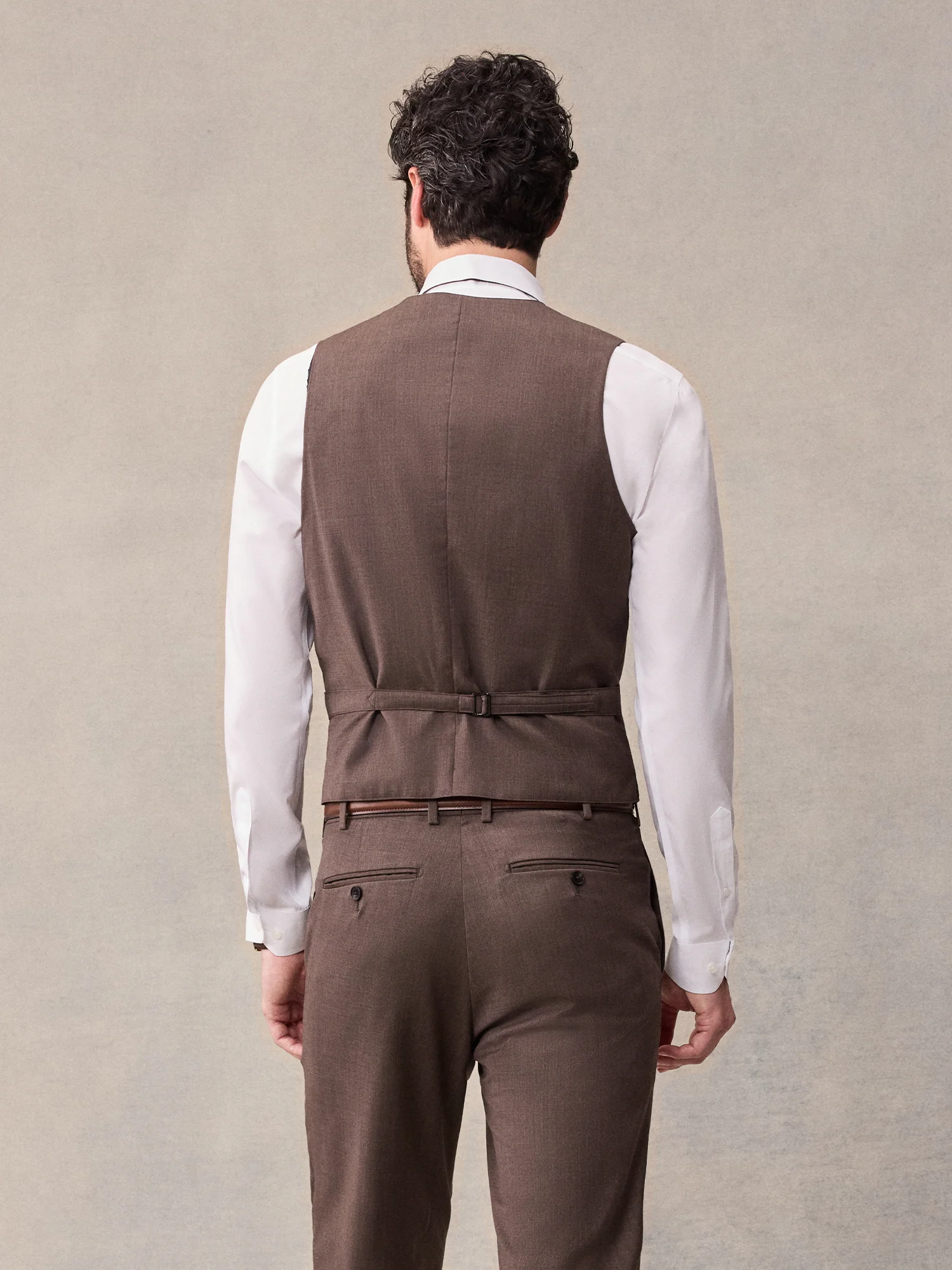 Brown Suit Vest - Image 2