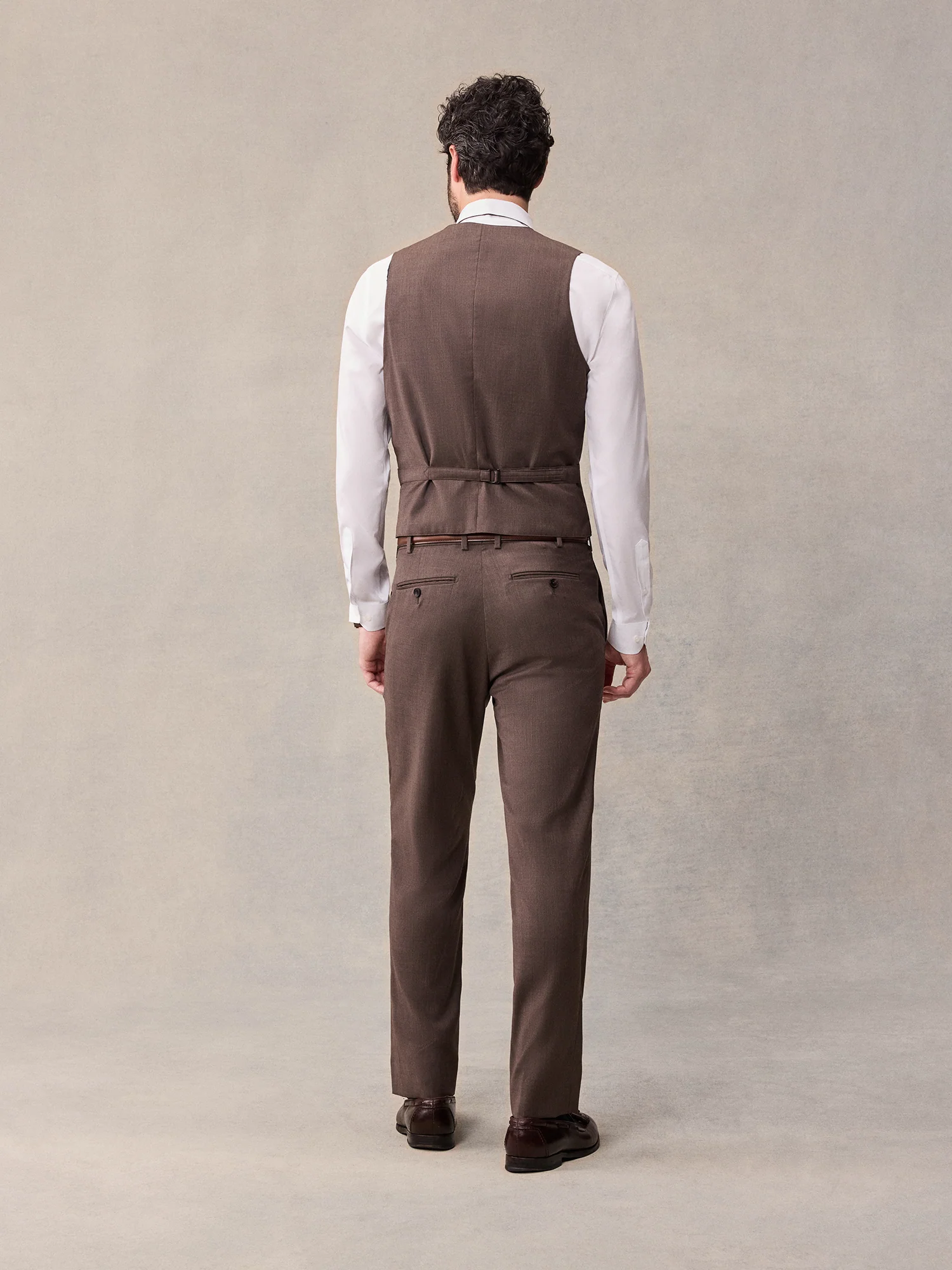 Brown Suit Vest - Image 4