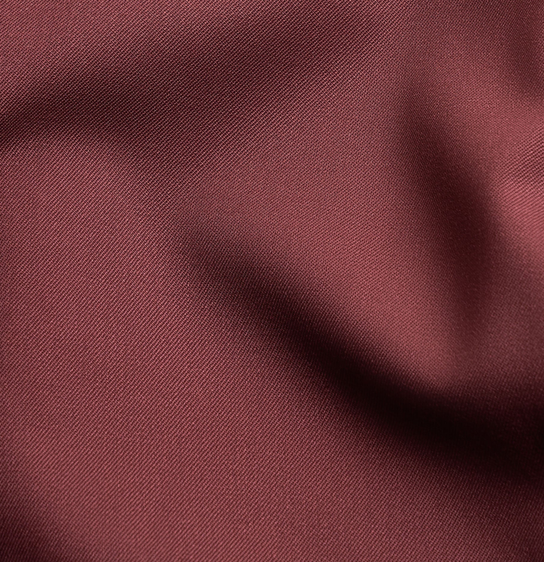 Burgundy Twill Tuxedo Pants - Slim - Image 6