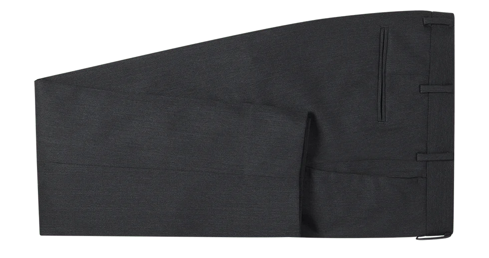 Charcoal Suit Pants - Slim - Image 7