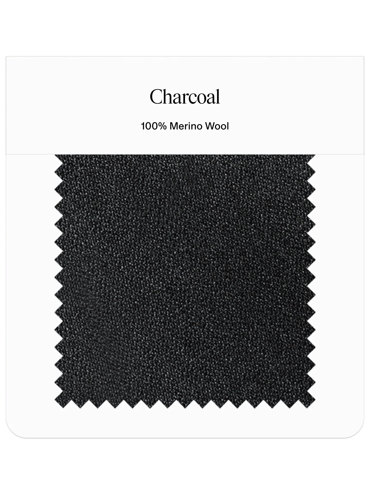 Charcoal Suit Swatch