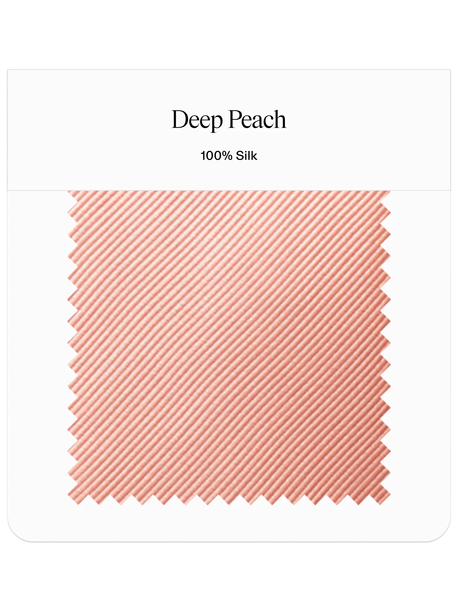 Deep Peach Neckwear Swatch