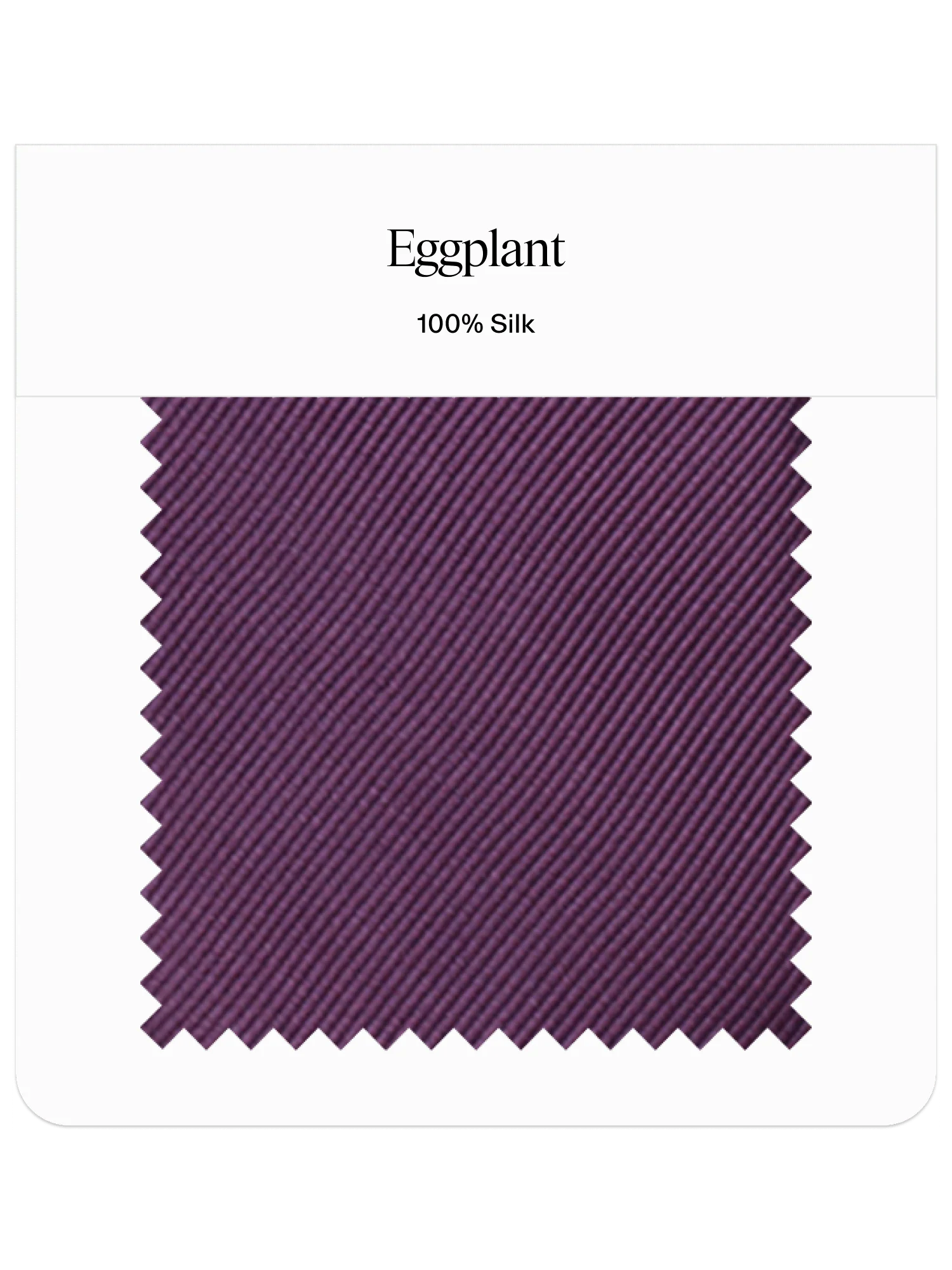 Eggplant Neckwear Swatch