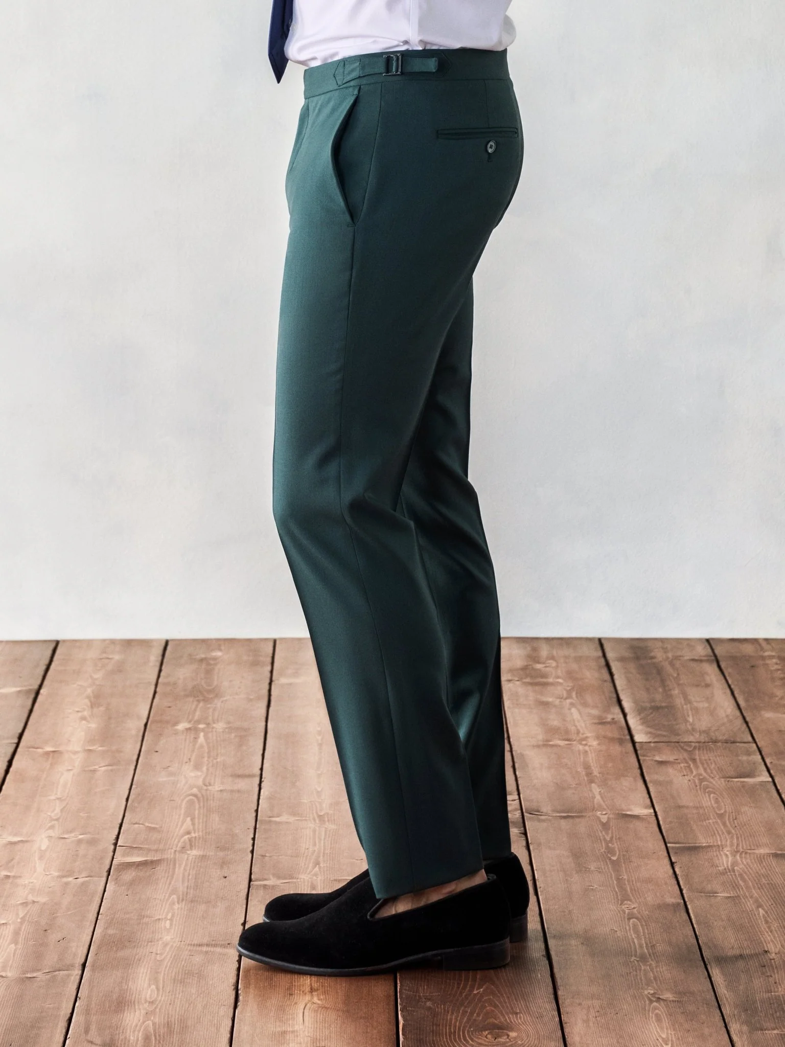 Emerald Tuxedo Pants - Slim - Image 2