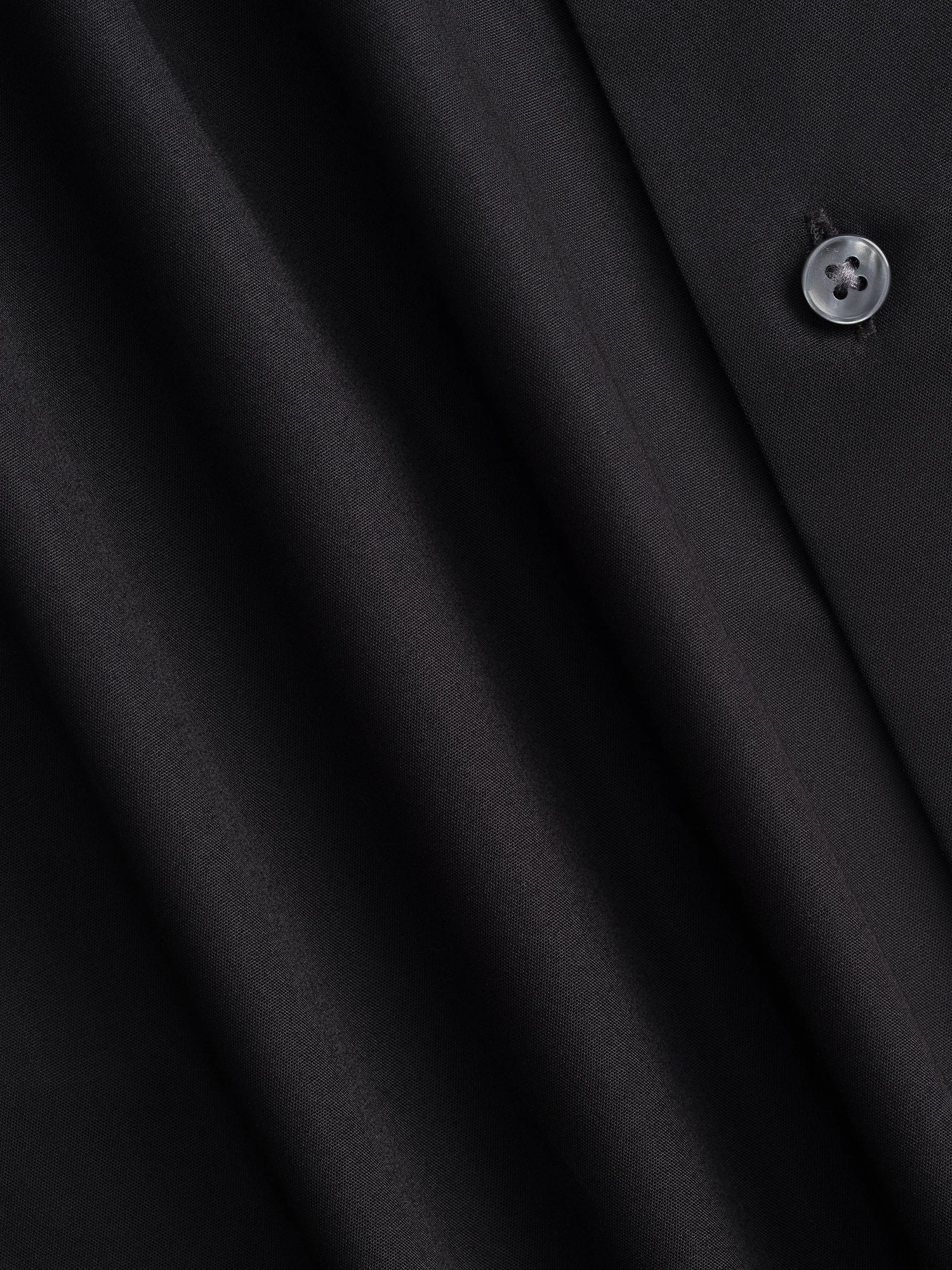 Essential Black Dress Shirt - Image 3
