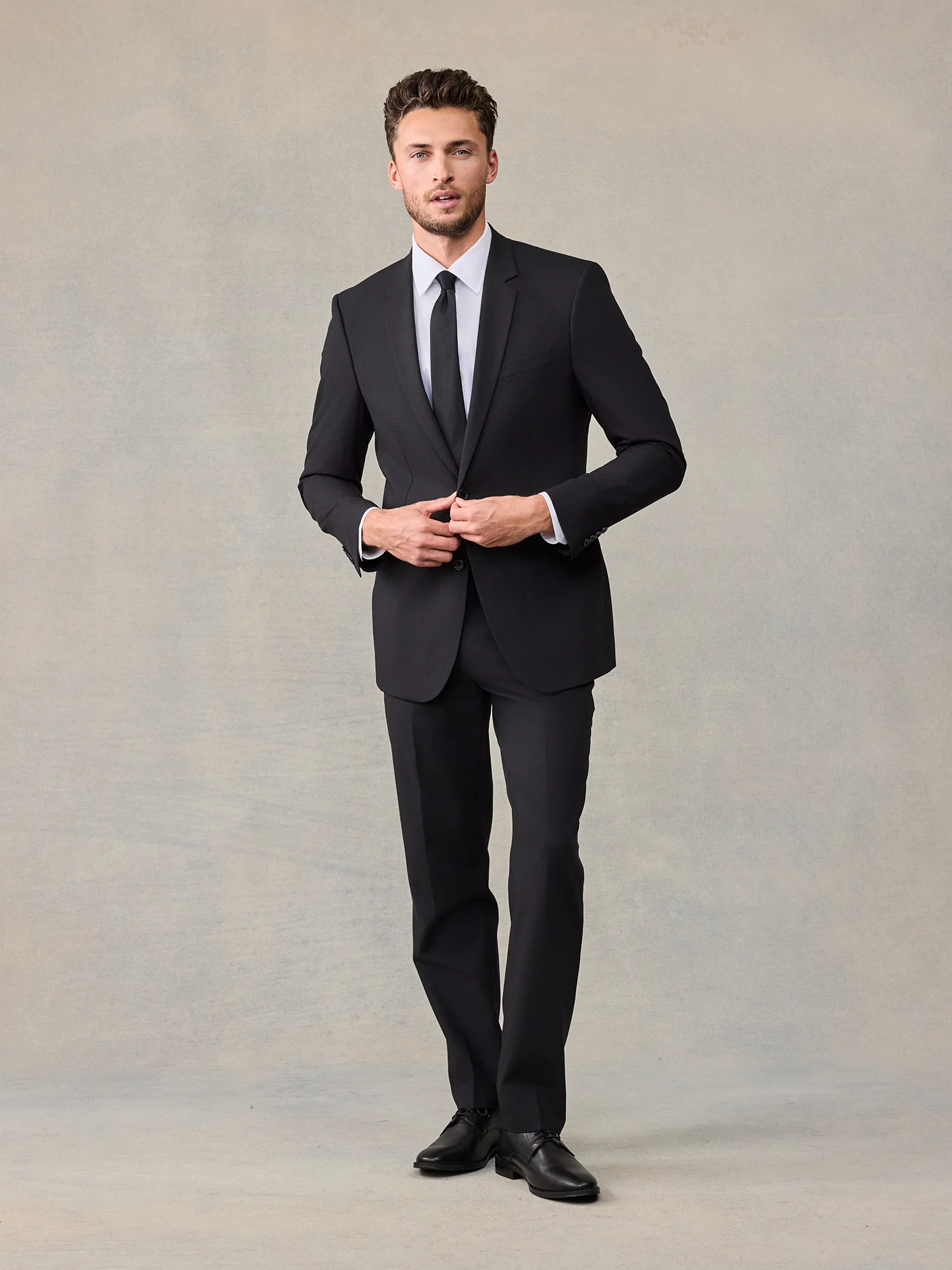 Essential Black Suit Jacket - Image 2
