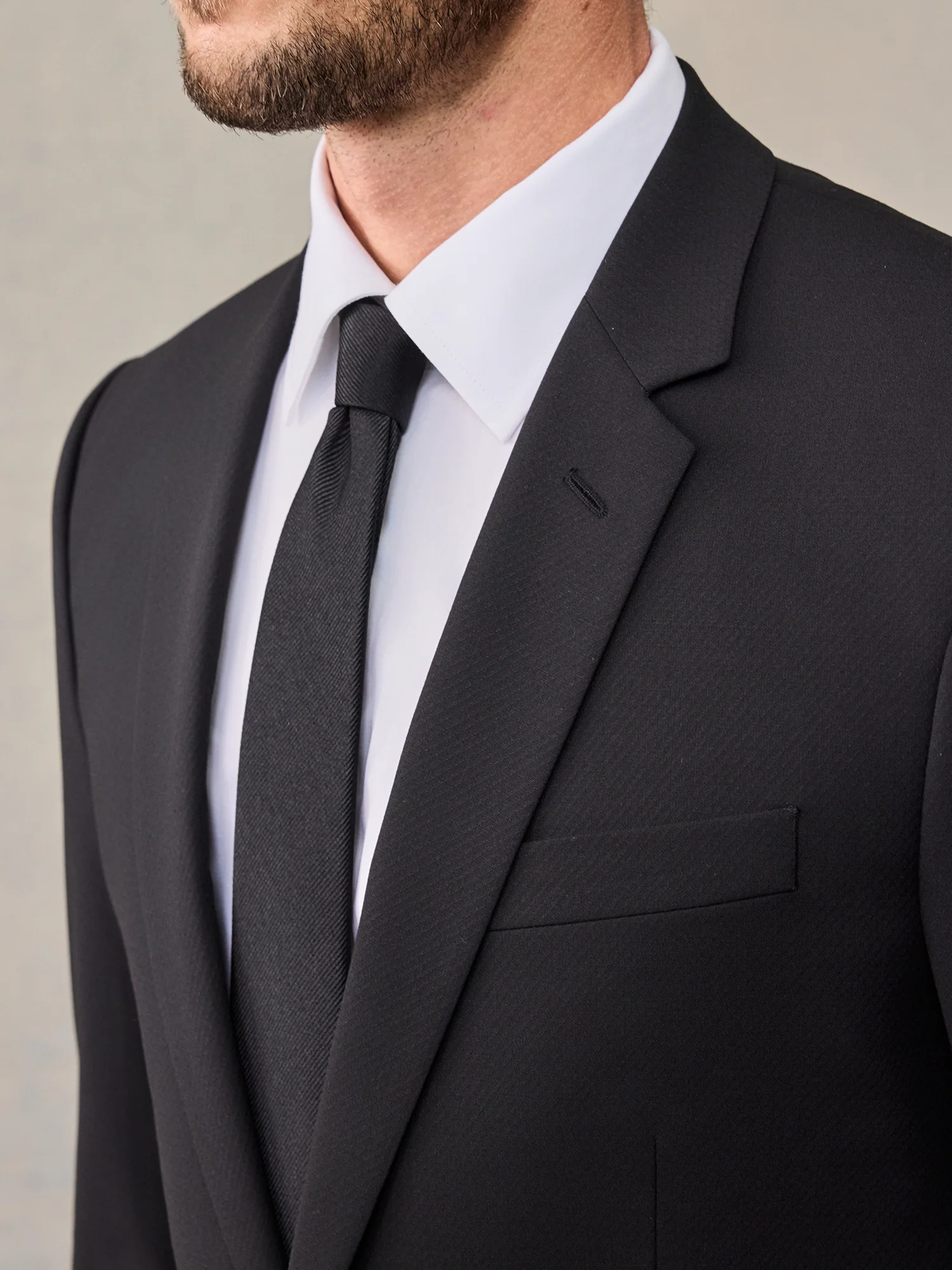 Essential Black Suit Jacket - Image 6