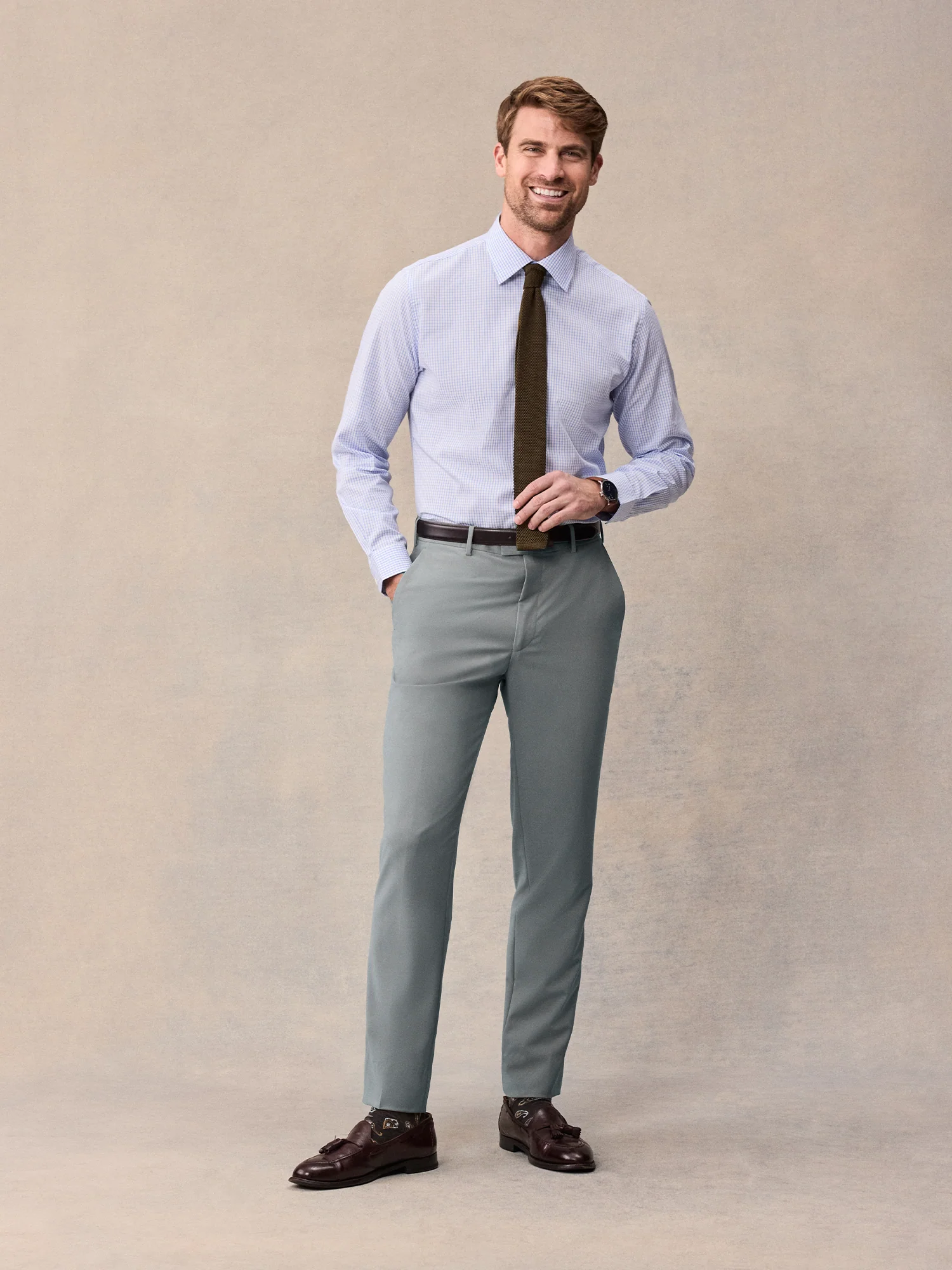 Essential Sage Suit Pants - Classic - Image 3