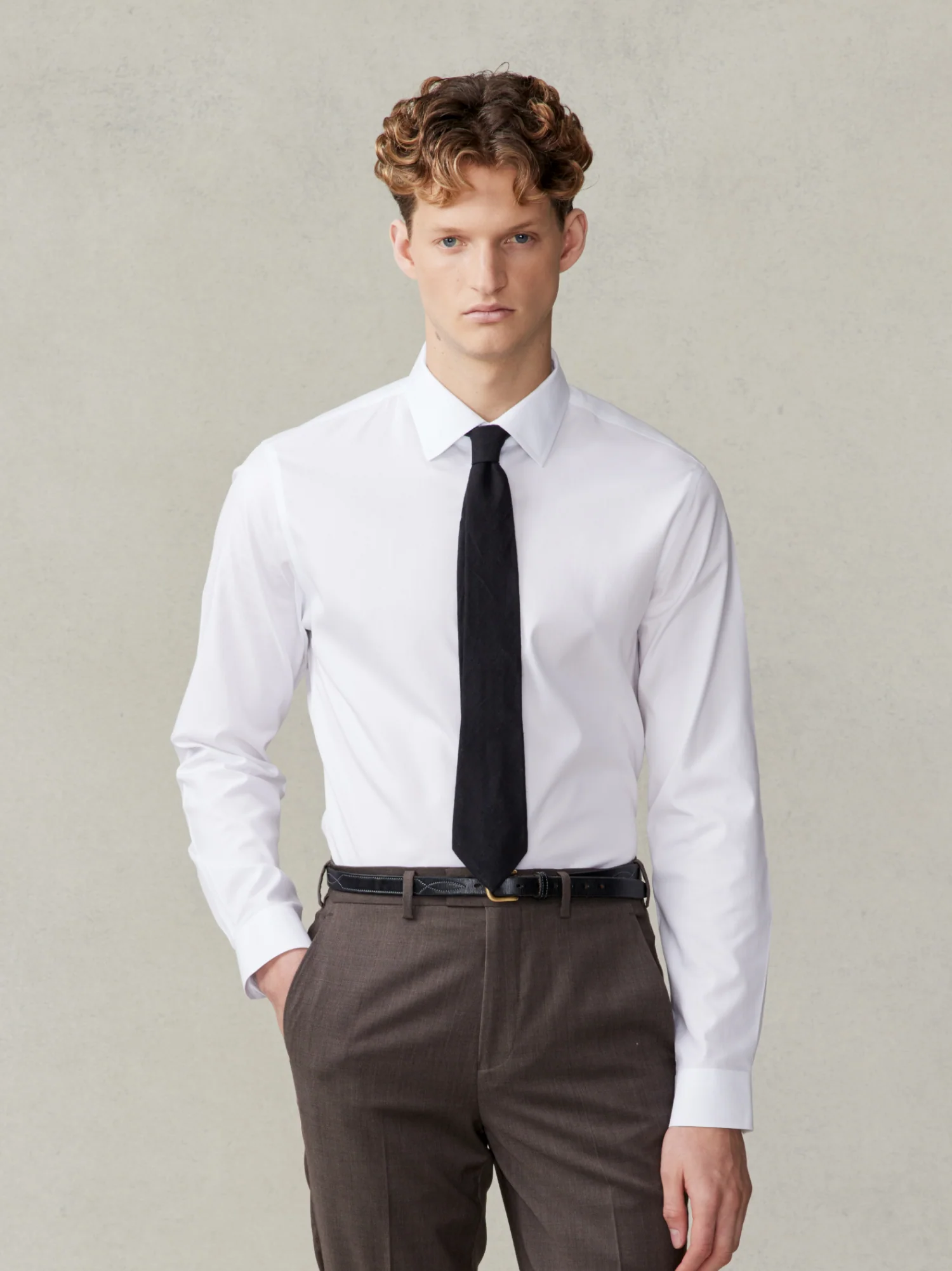 Essential White Dress Shirt - Image 4