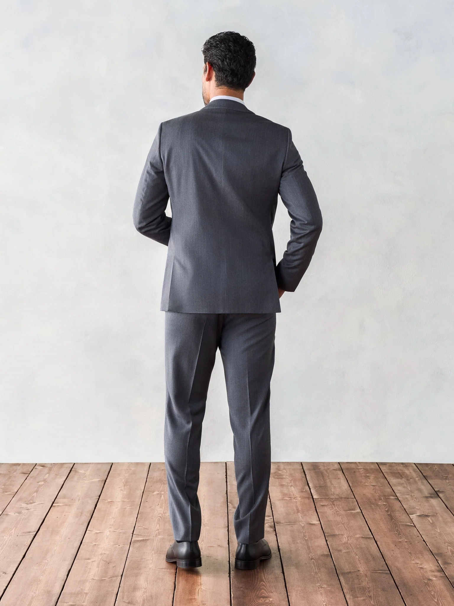 Grey Suit Jacket - Image 5