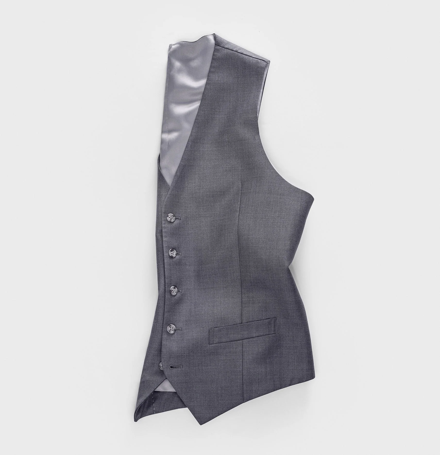 Grey Suit Vest - Image 5