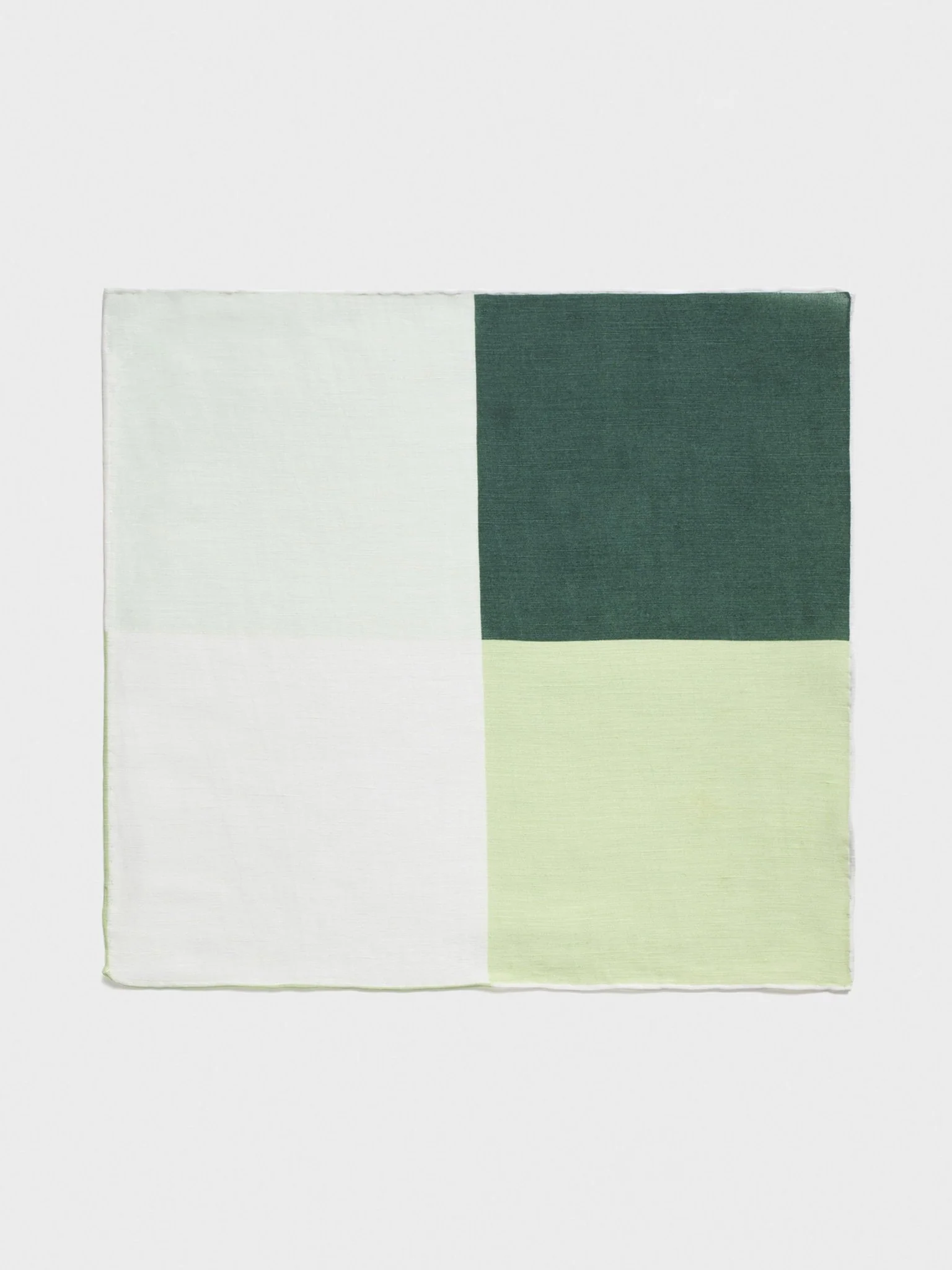 Green Quad Pocket Square - Image 2
