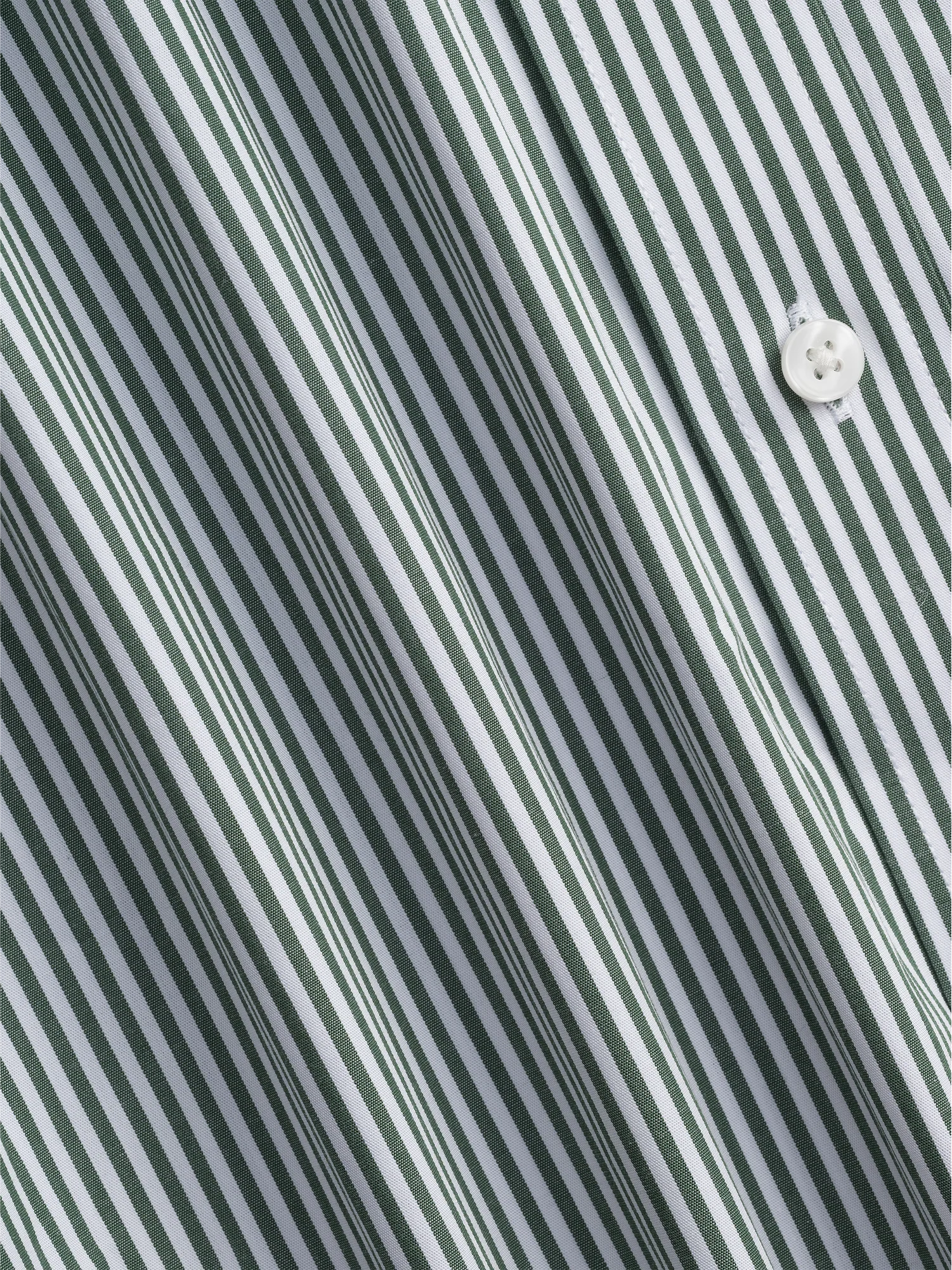 Green & White Stripe Shirt - Image 3