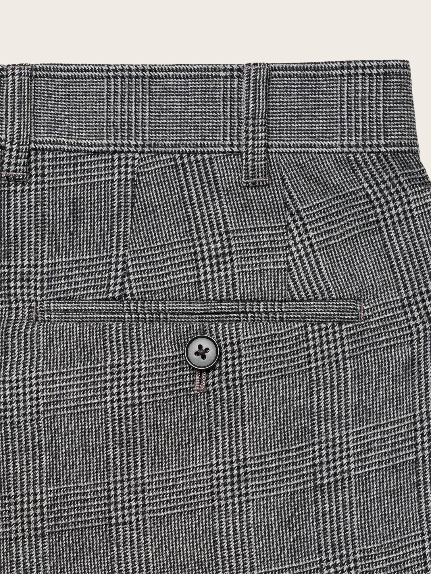 Grey Plaid Wool Suit - Image 14