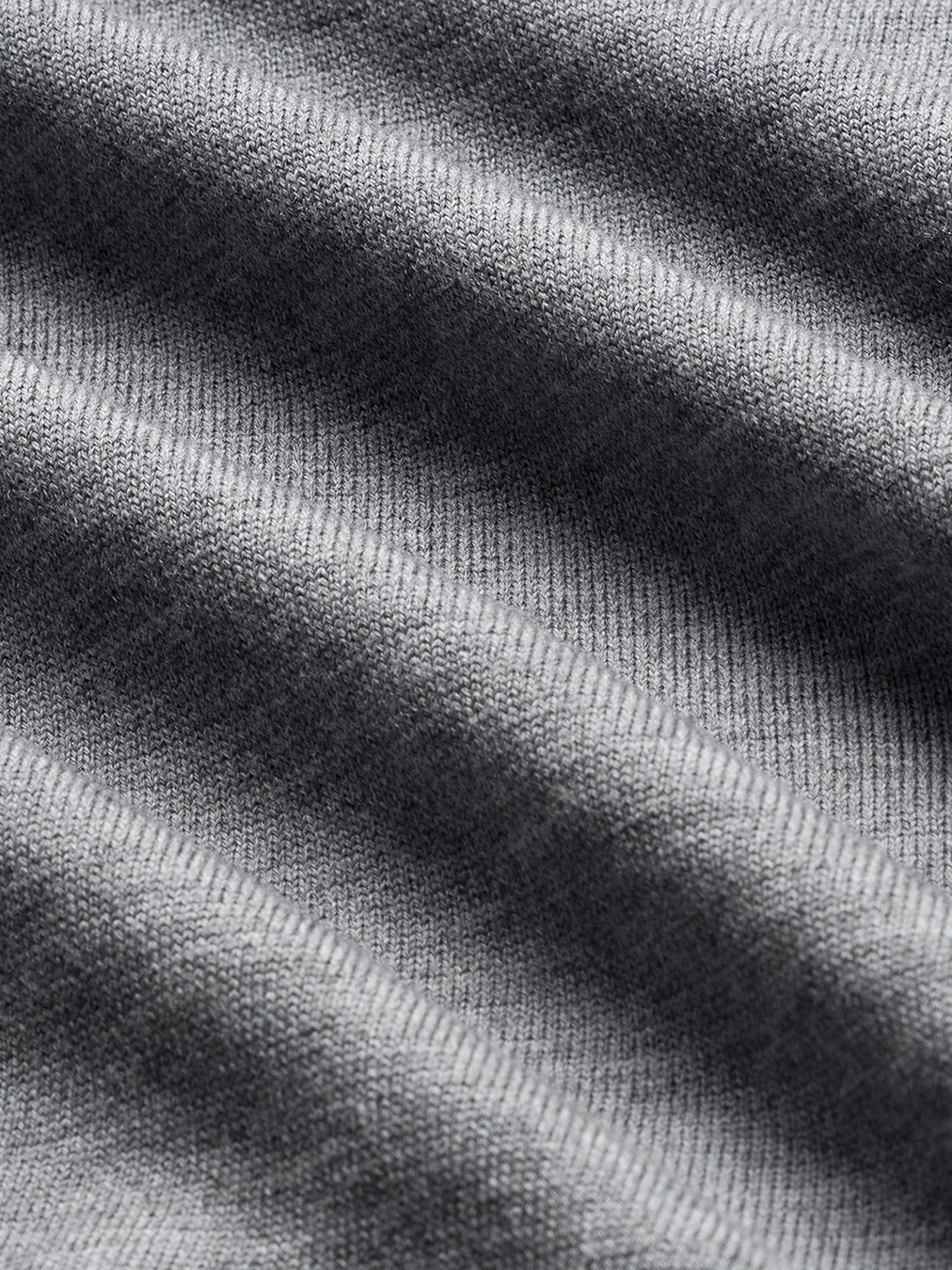 Heather Grey Crew Sweater - Image 5