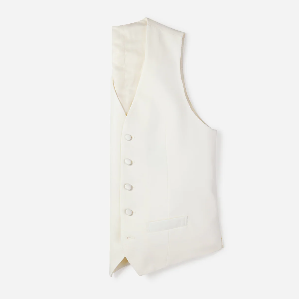 Ivory Tuxedo Vest - Image 6
