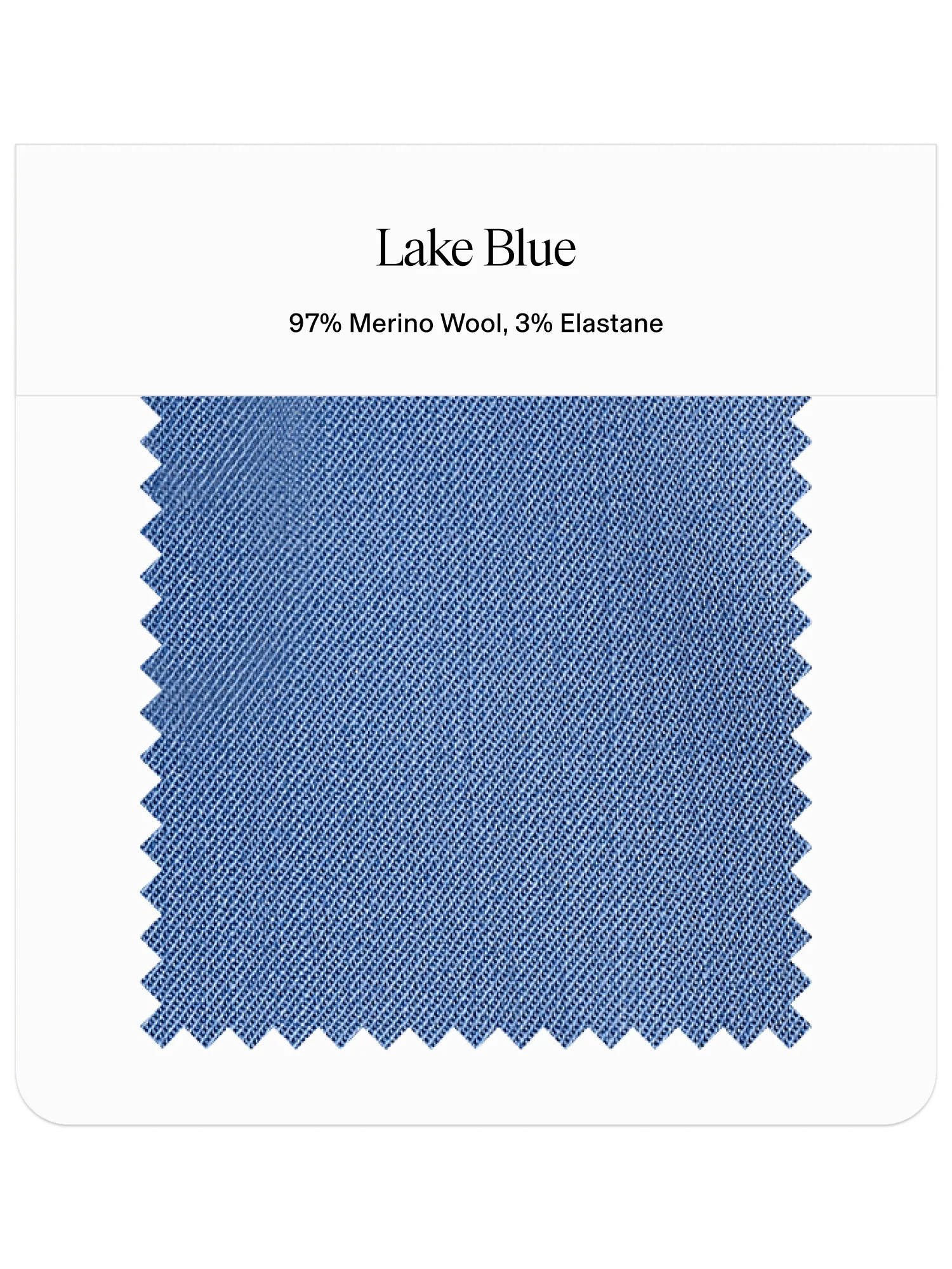 Lake Blue Tuxedo Swatch