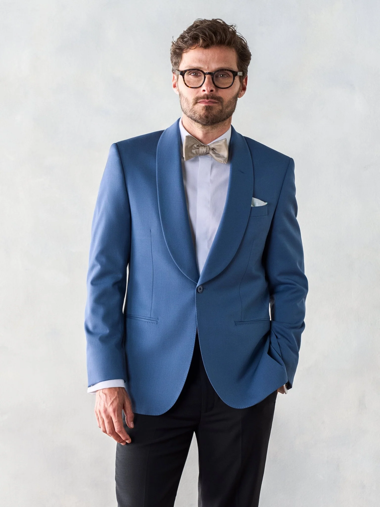 Lake Blue Tuxedo Swatch - Image 2
