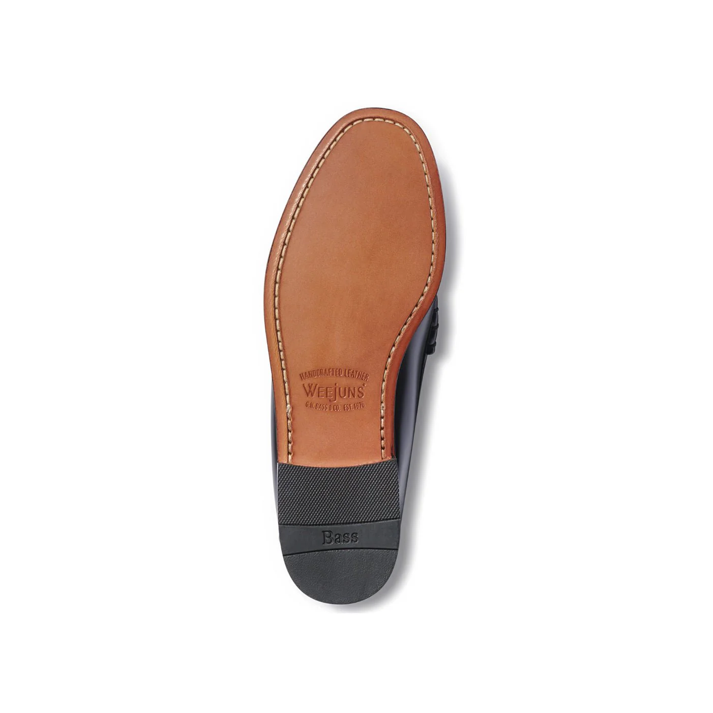 G.H.Bass Larson Weejuns Black and White Loafers - Image 8