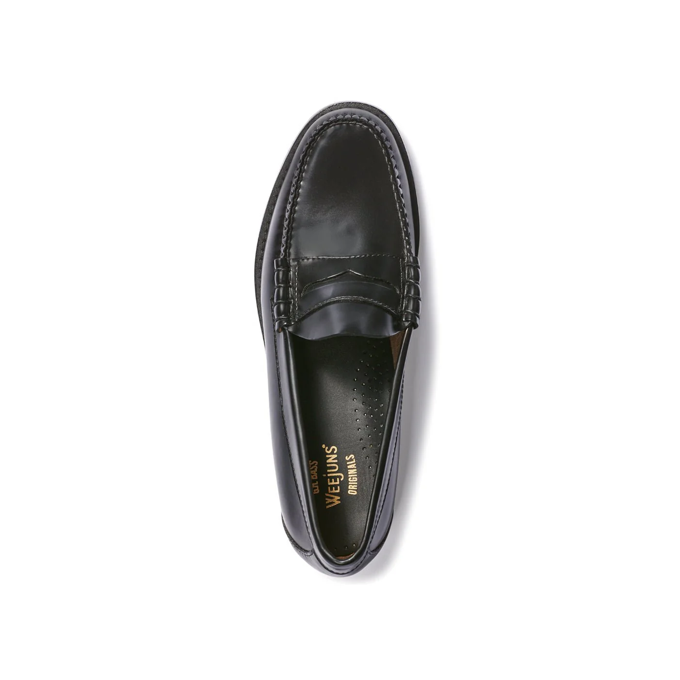 G.H.Bass Larson Weejuns Black Loafers - Image 6