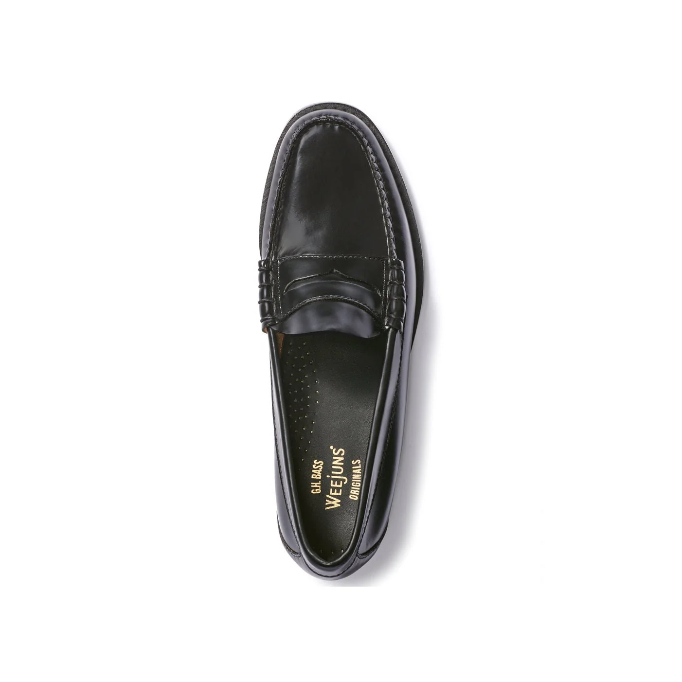 G.H.Bass Larson Weejuns Black Loafers - Image 7