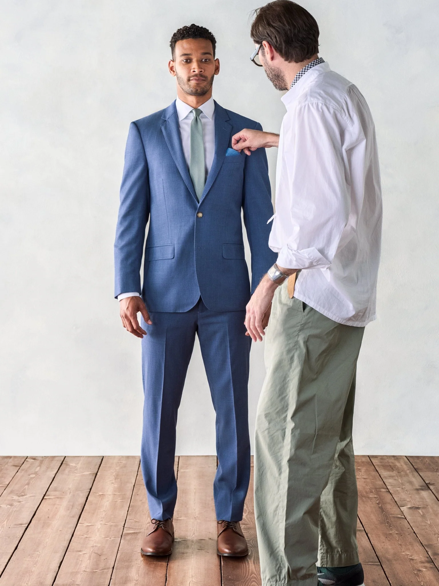 Light Blue Suit Outfit - Image 8