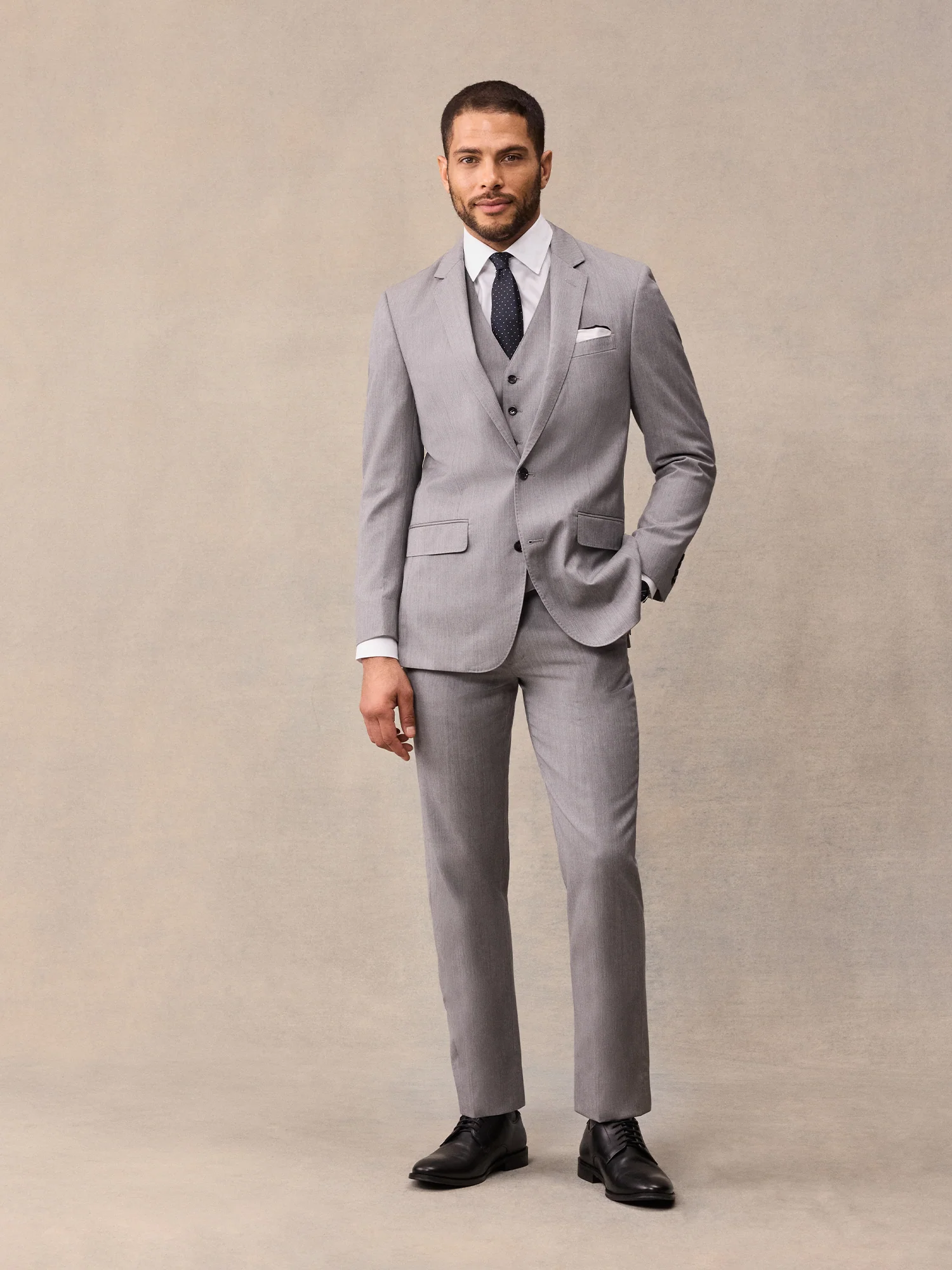 Light Grey Suit Vest - Image 5