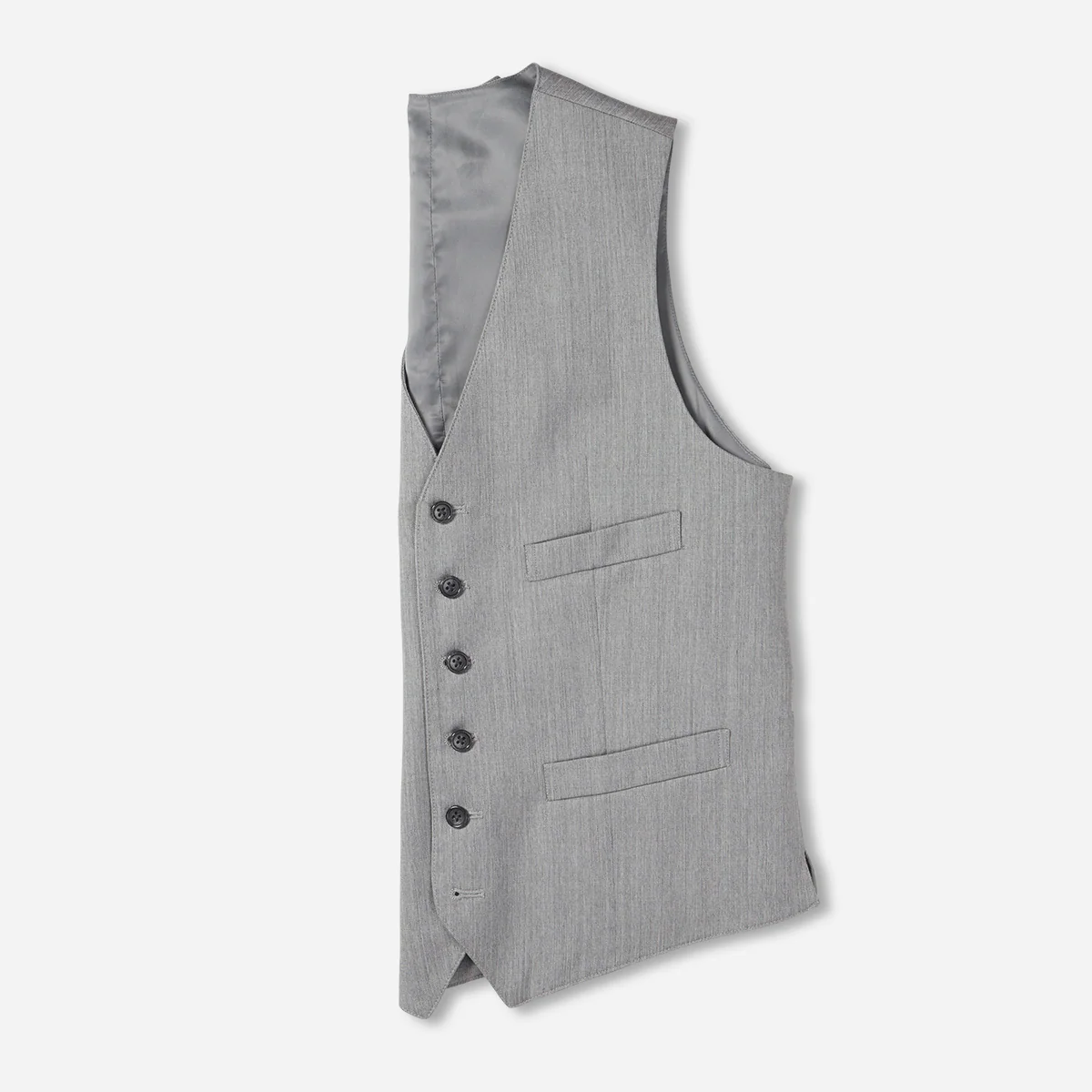 Light Grey Suit Vest - Image 6