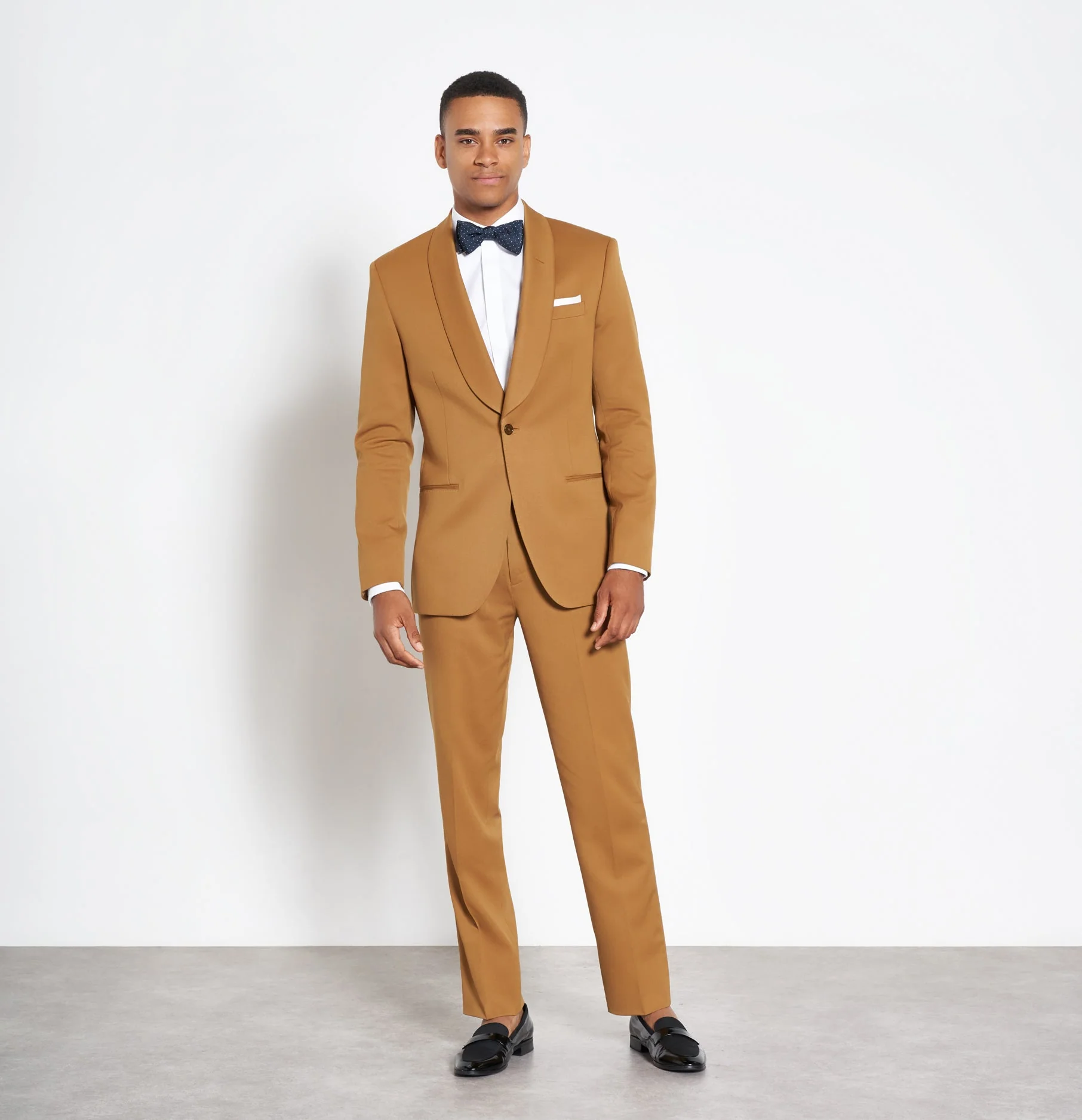 Marigold Shawl Tuxedo Jacket - Image 2