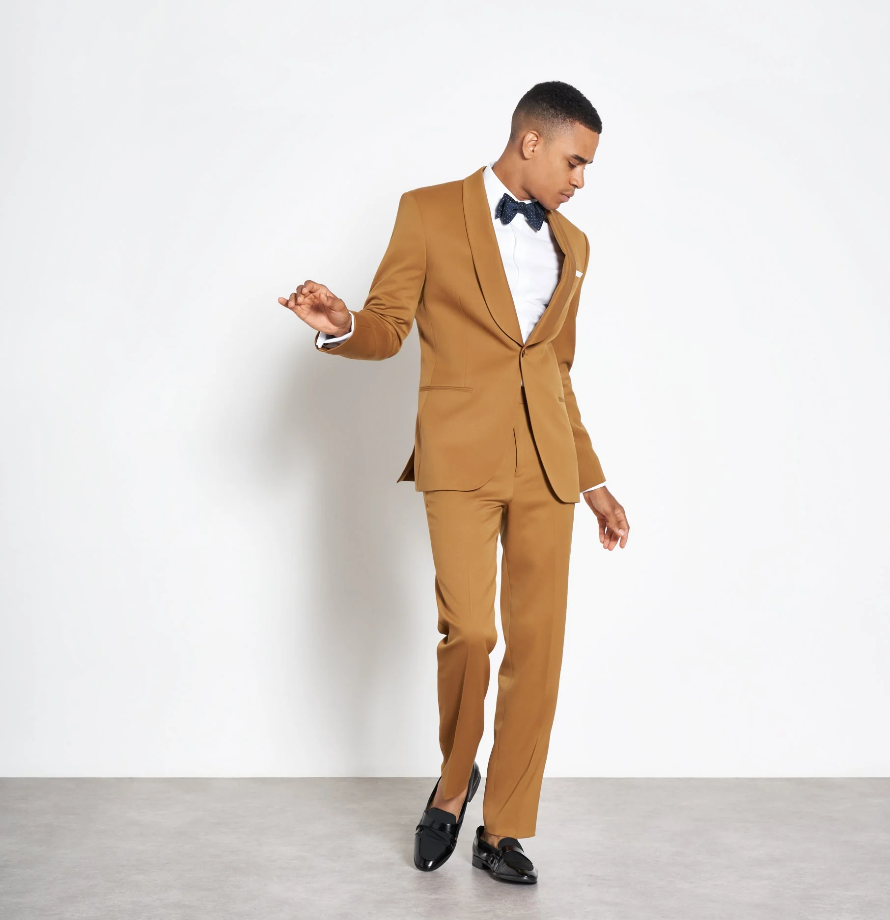 Marigold Shawl Tuxedo Jacket - Image 5