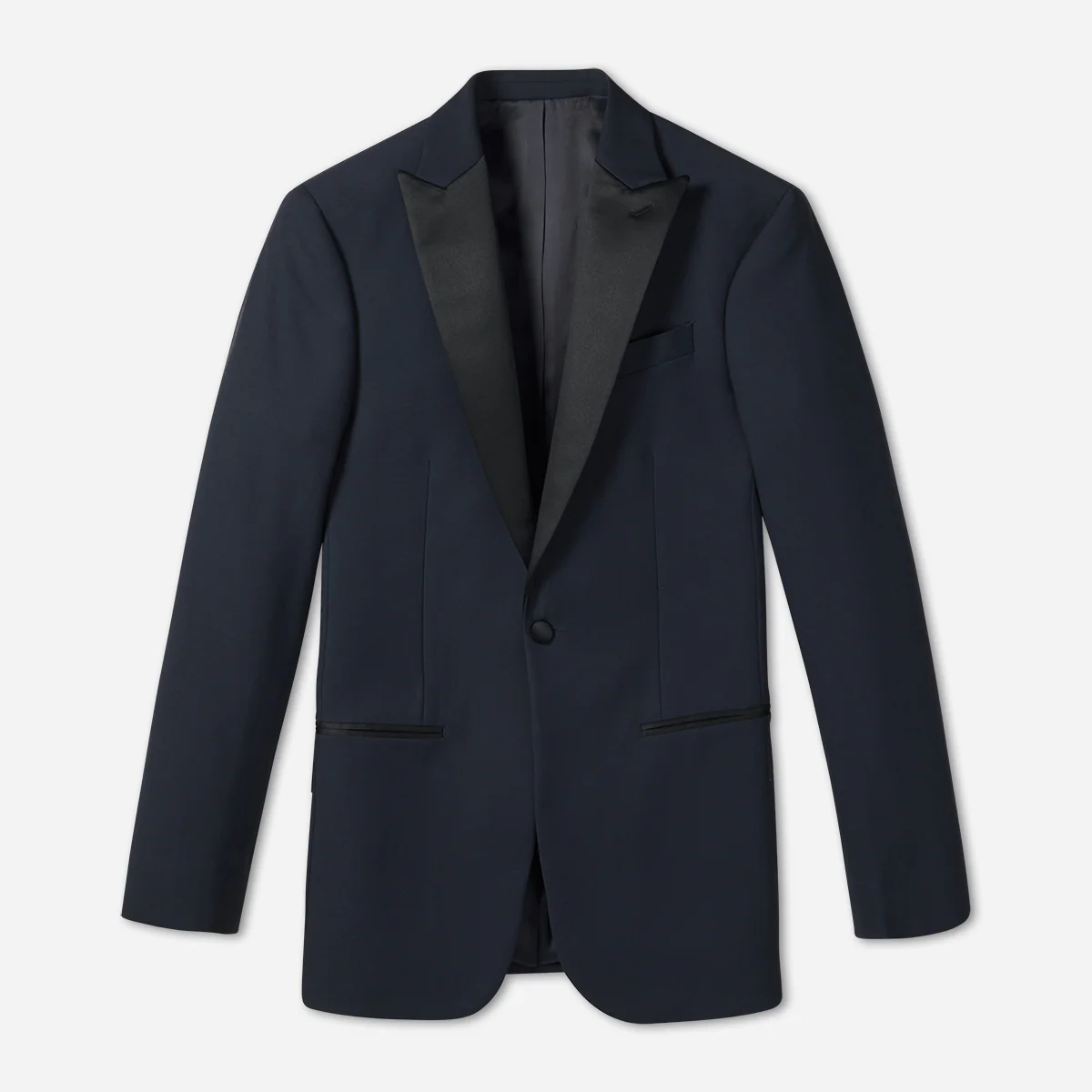 Midnight Blue Tuxedo Jacket - Image 7