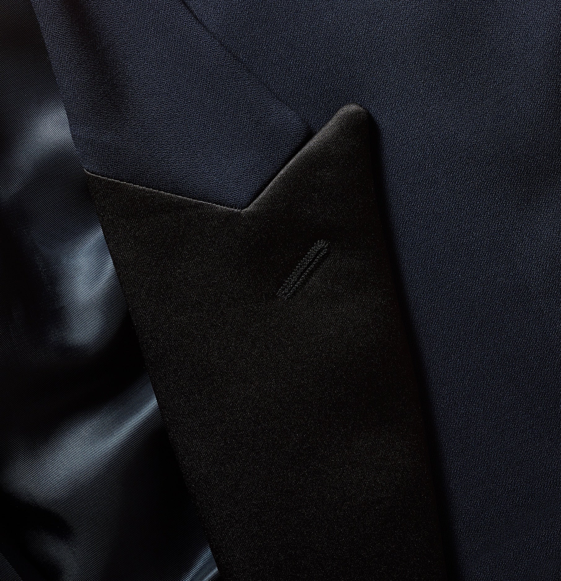 Midnight Blue Tuxedo Jacket - Image 8