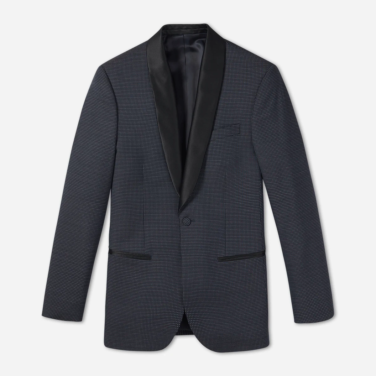 Midnight Pin Dot Tuxedo Jacket - Image 5