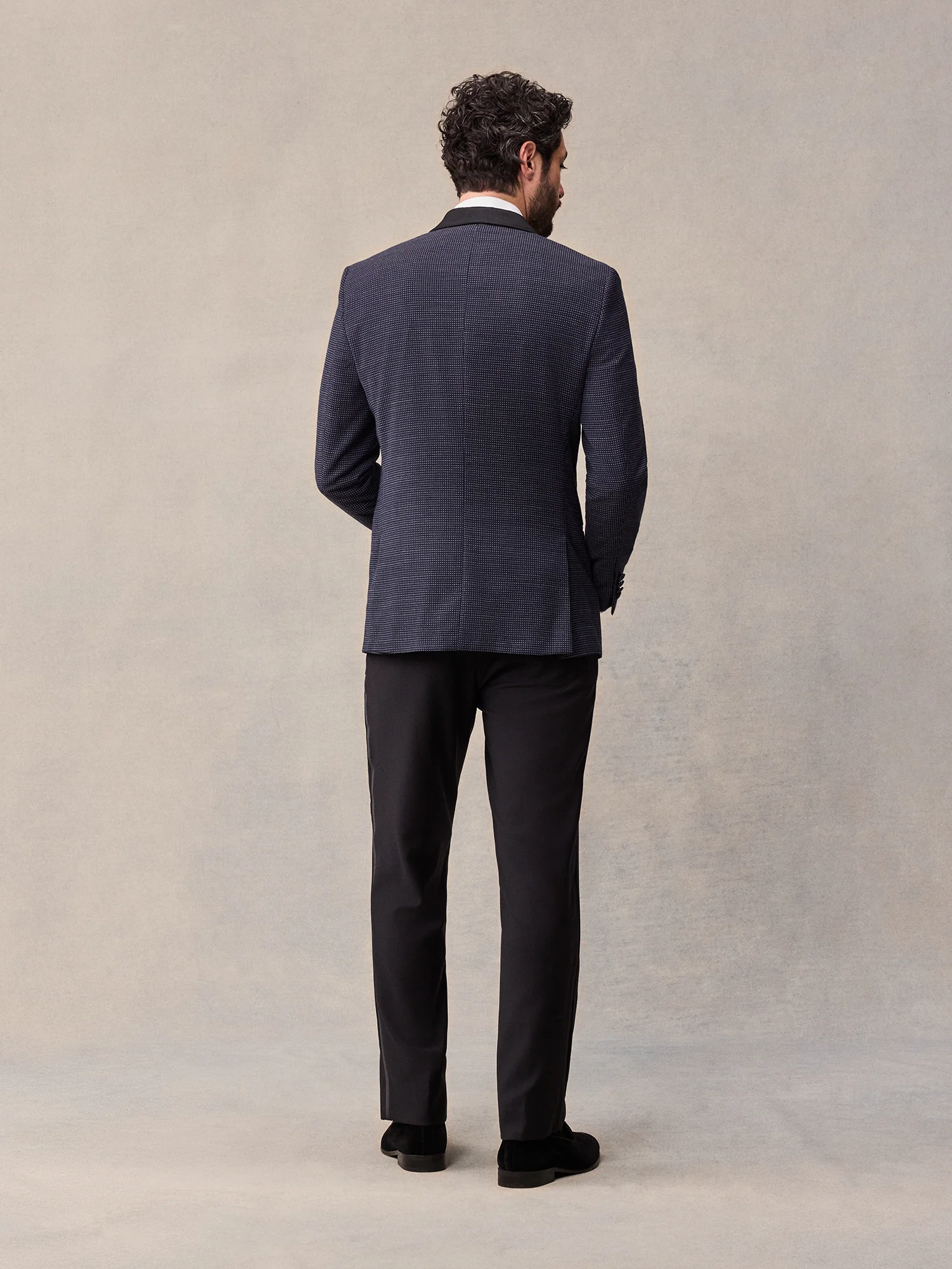 Midnight Pin Dot Tuxedo Outfit - Image 4
